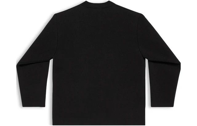 Balenciaga o1mt1gz0226 Cardigan In Black Size S / US 4 / IT 40 - 2 Thumbnail