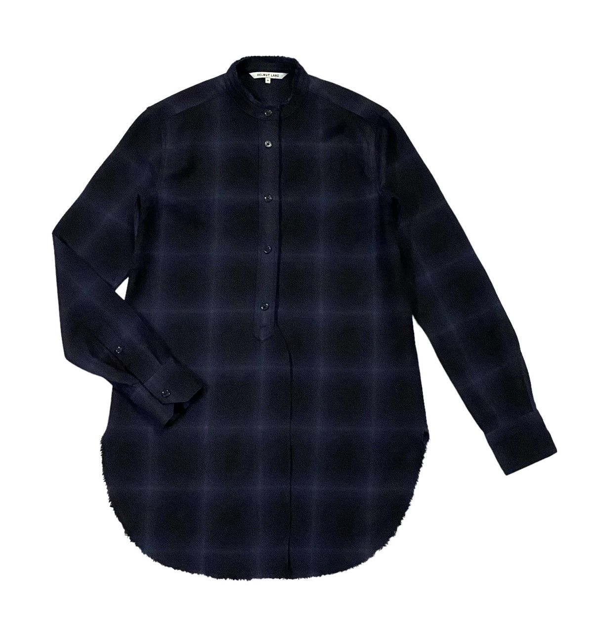 Helmut Lang Helmut Lang Plaid Wool & Cashmere Flannel Shirt Button ups Size XS / US 0-2 / IT 36-38 - 5 Thumbnail