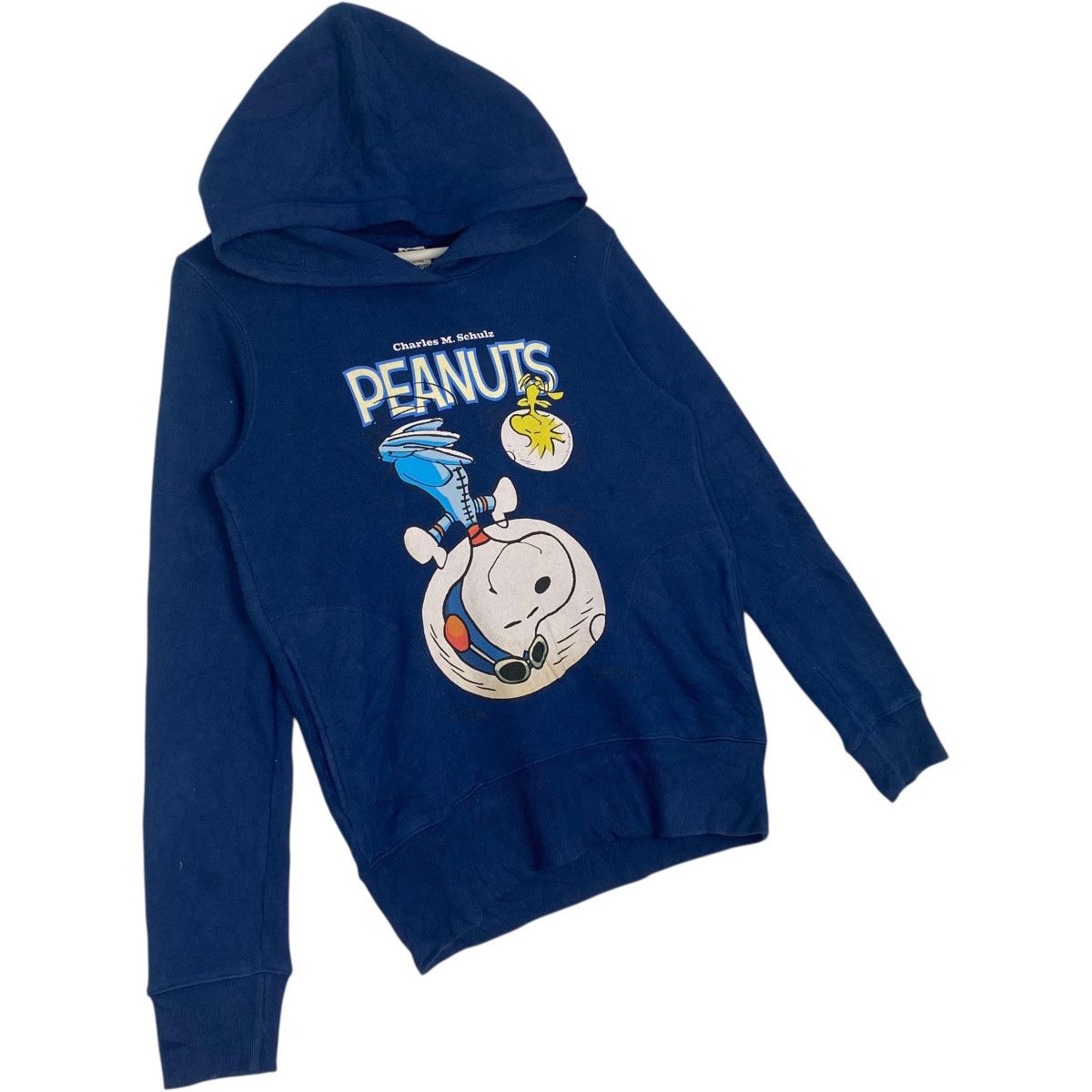 Other Vintage Peanuts Snoopy Printed Hoodies NavyBlue SizeM Size US M / EU 48-50 / 2 - 3 Thumbnail