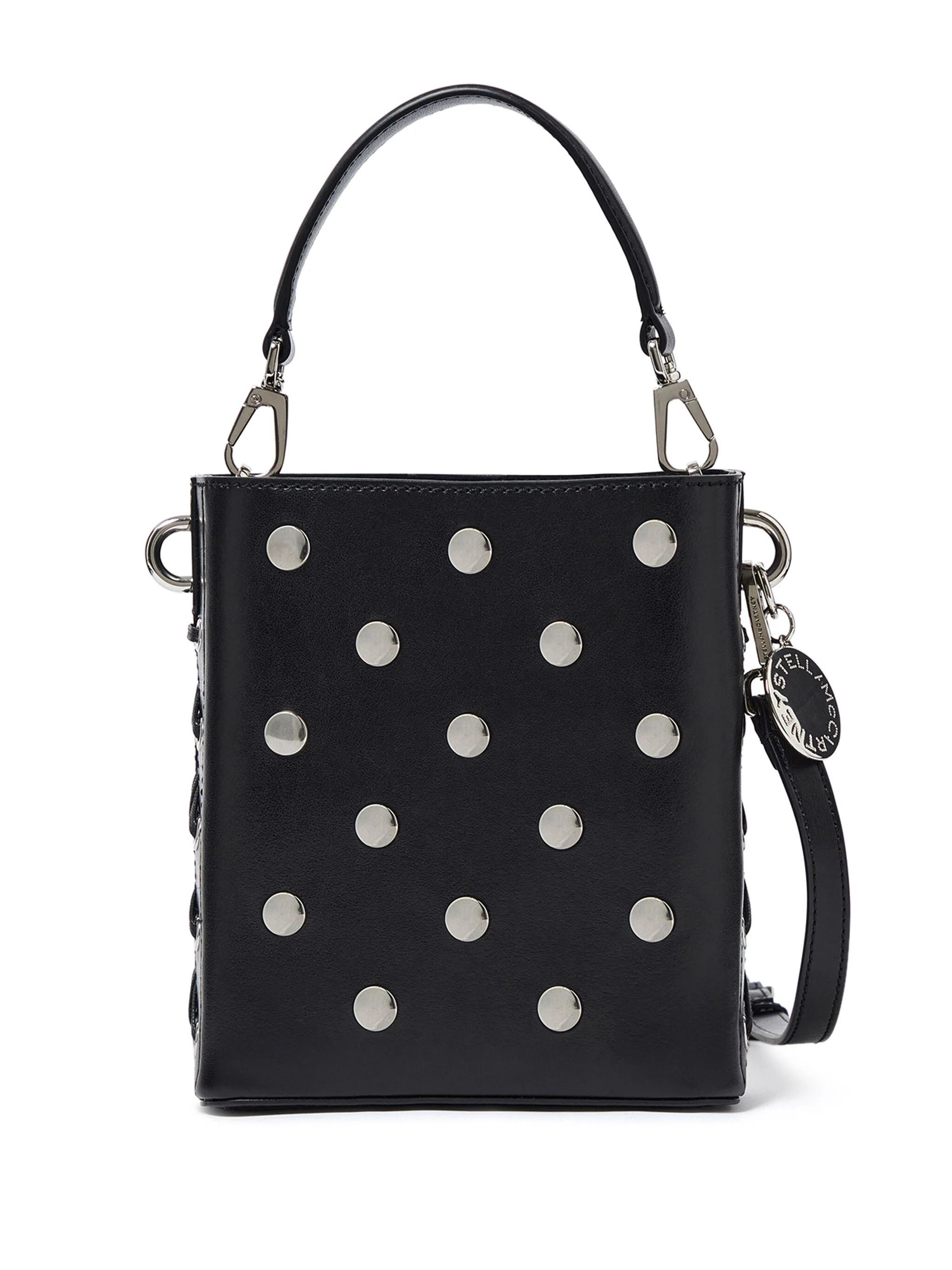 Stella McCartney o1s22i1n1024 Size: OS / Frayme Studs Mini Bucket Bag Size ONE SIZE - 2 Thumbnail