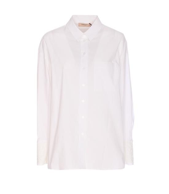 TWINSET TWINSET Women Shirts 251TP2280 00001 White Size M / US 6-8 / IT 42-44 - 1 Thumbnail
