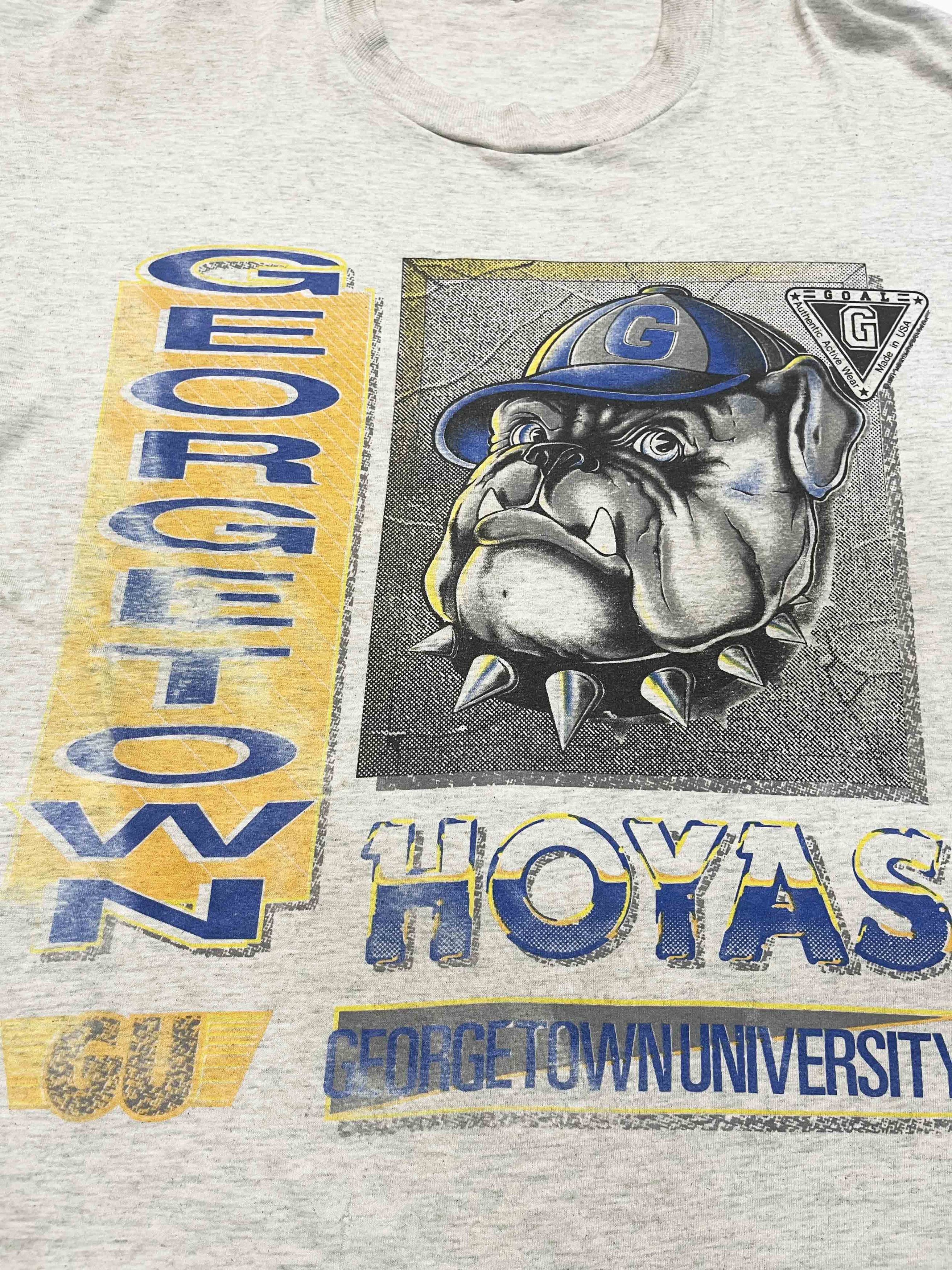 Vintage Vintage NCAA Georgetown Hoyas T-Shirt Size US L / EU 52-54 / 3 - 2 Thumbnail