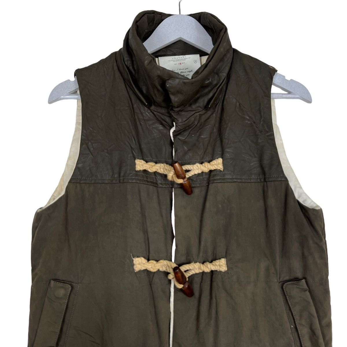 Japanese Brand 🔥 ROVTSKI TANK TOP JACKET Size US M / EU 48-50 / 2 - 3 Thumbnail