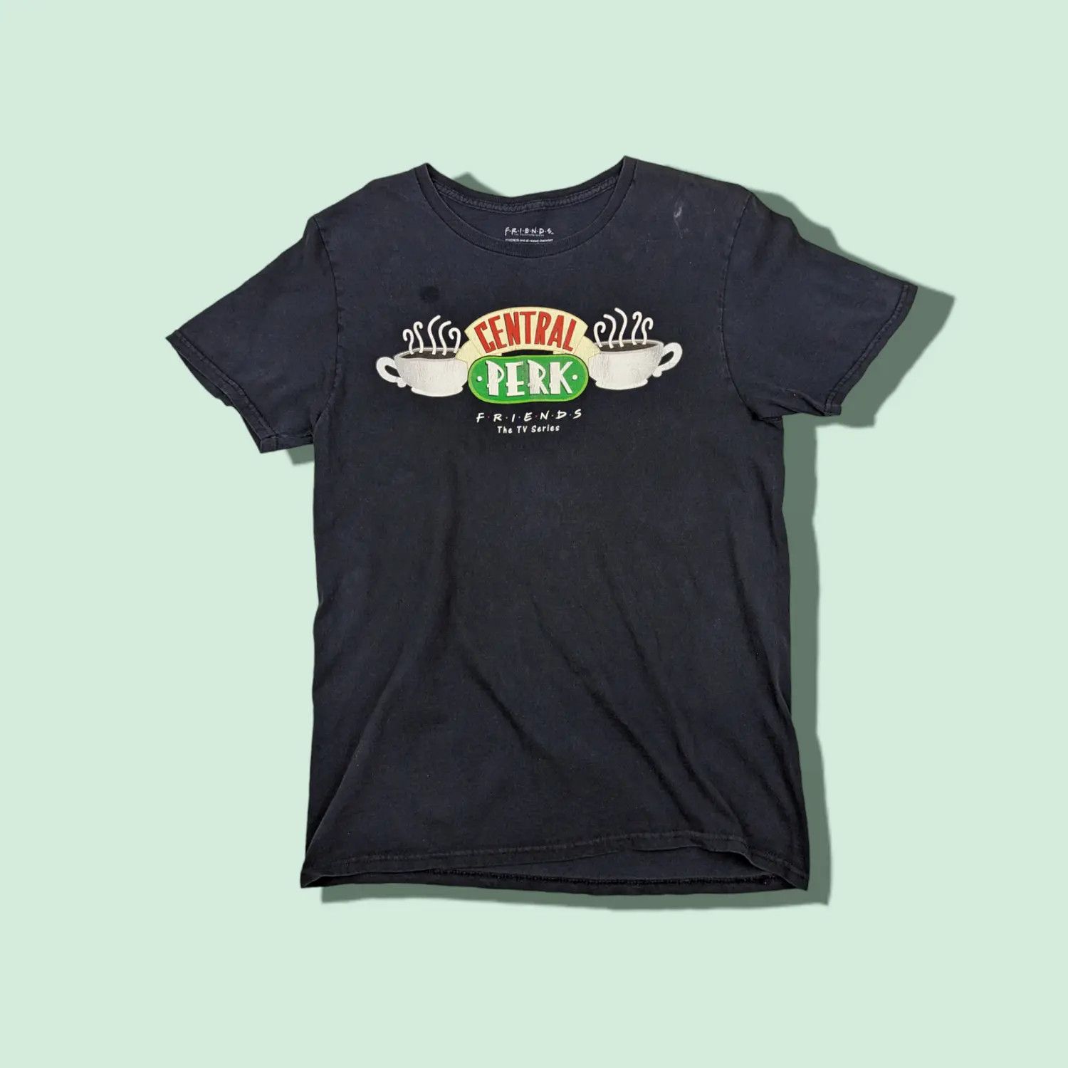 American Apparel FRIENDS Tv Series Central Perk T-Shirt Size M / US 6-8 / IT 42-44 - 1 Thumbnail