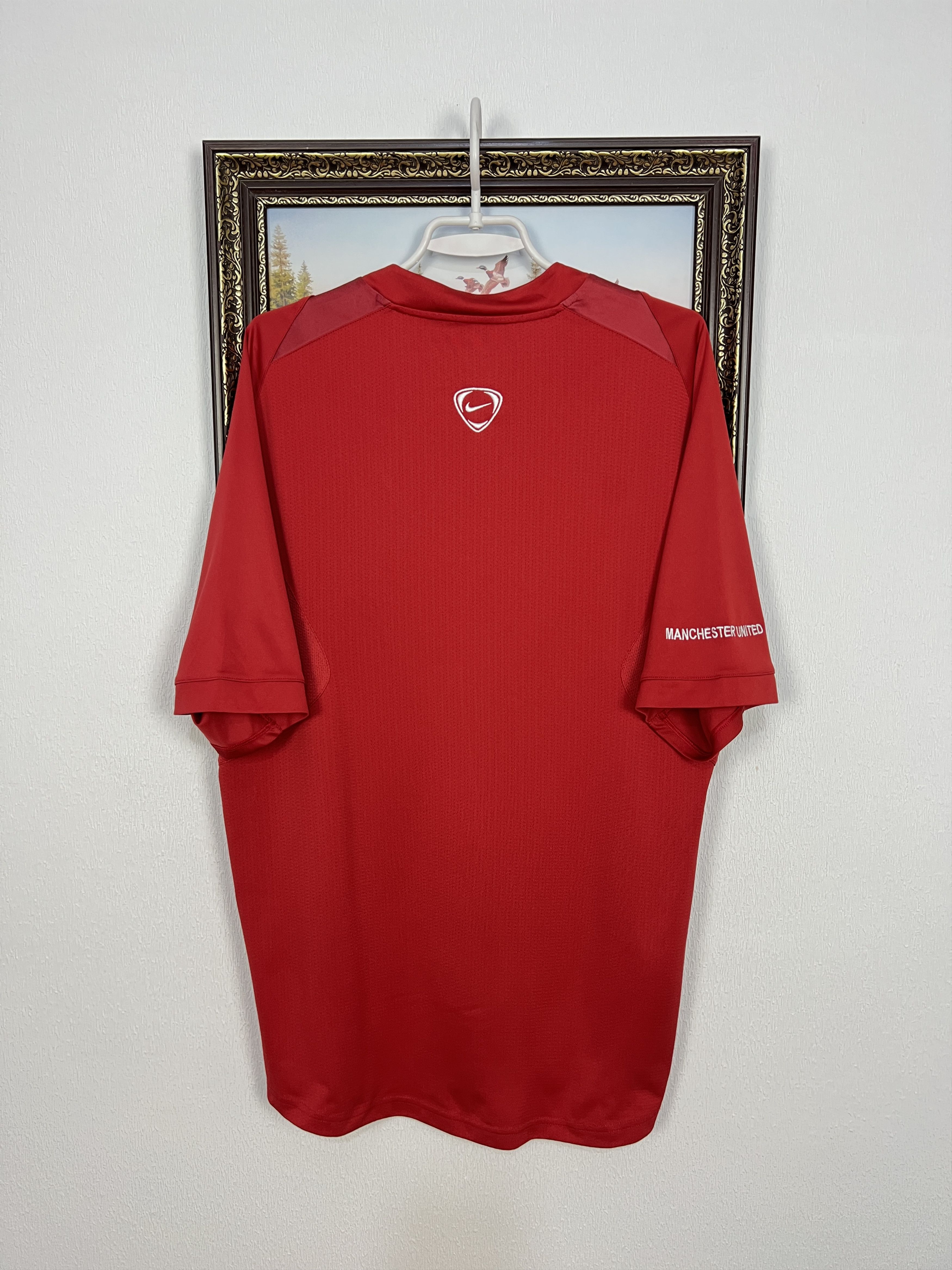 Nike Vintage Nike Manchester United Football Train Shirt Soccer Size US L / EU 52-54 / 3 - 12 Thumbnail