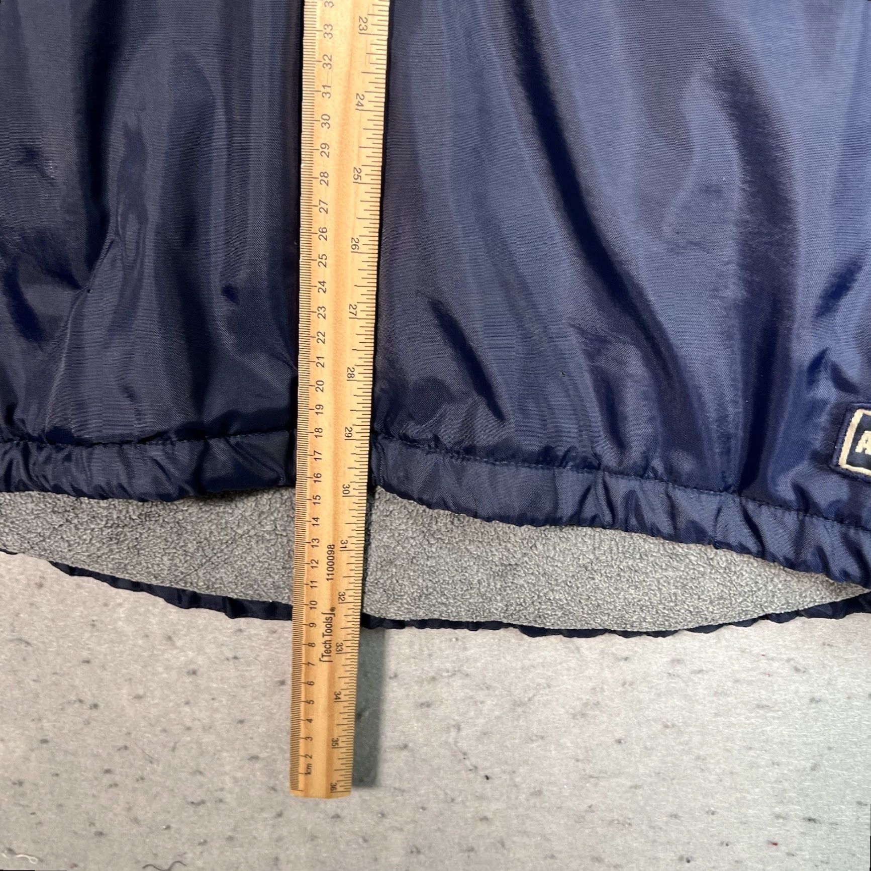 Aeropostale VINTAGE Aeropostale Windbreaker Jacket Adult Large 1/4 Zip Fleece Nylon Blue 2000s Y2K Mens Size US L / EU 52-54 / 3 - 3 Thumbnail