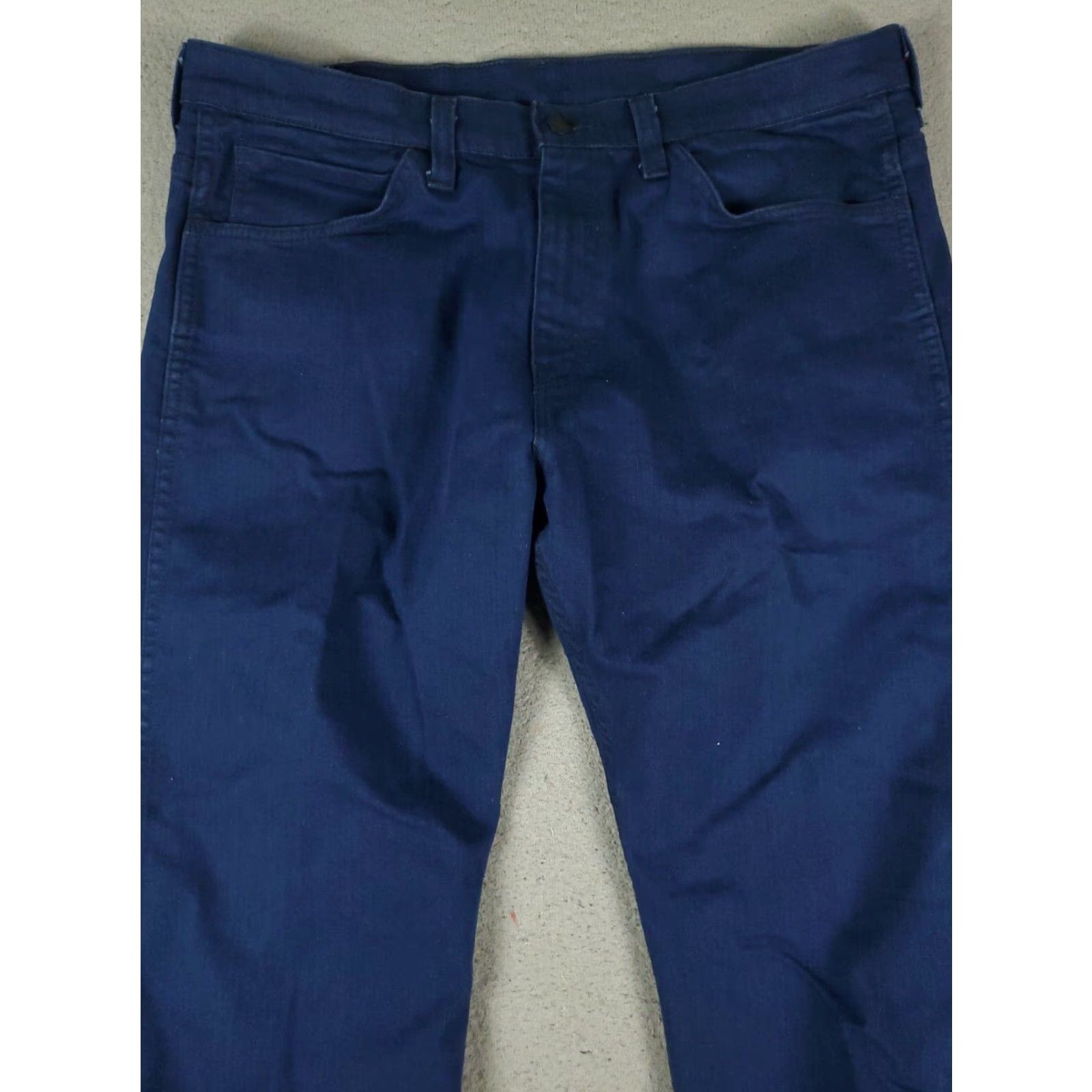 Levi's Levis 569 Straight Leg Jeans Mens 36x28 Blue Denim Pants Size US 36 / EU 52 - 2 Thumbnail