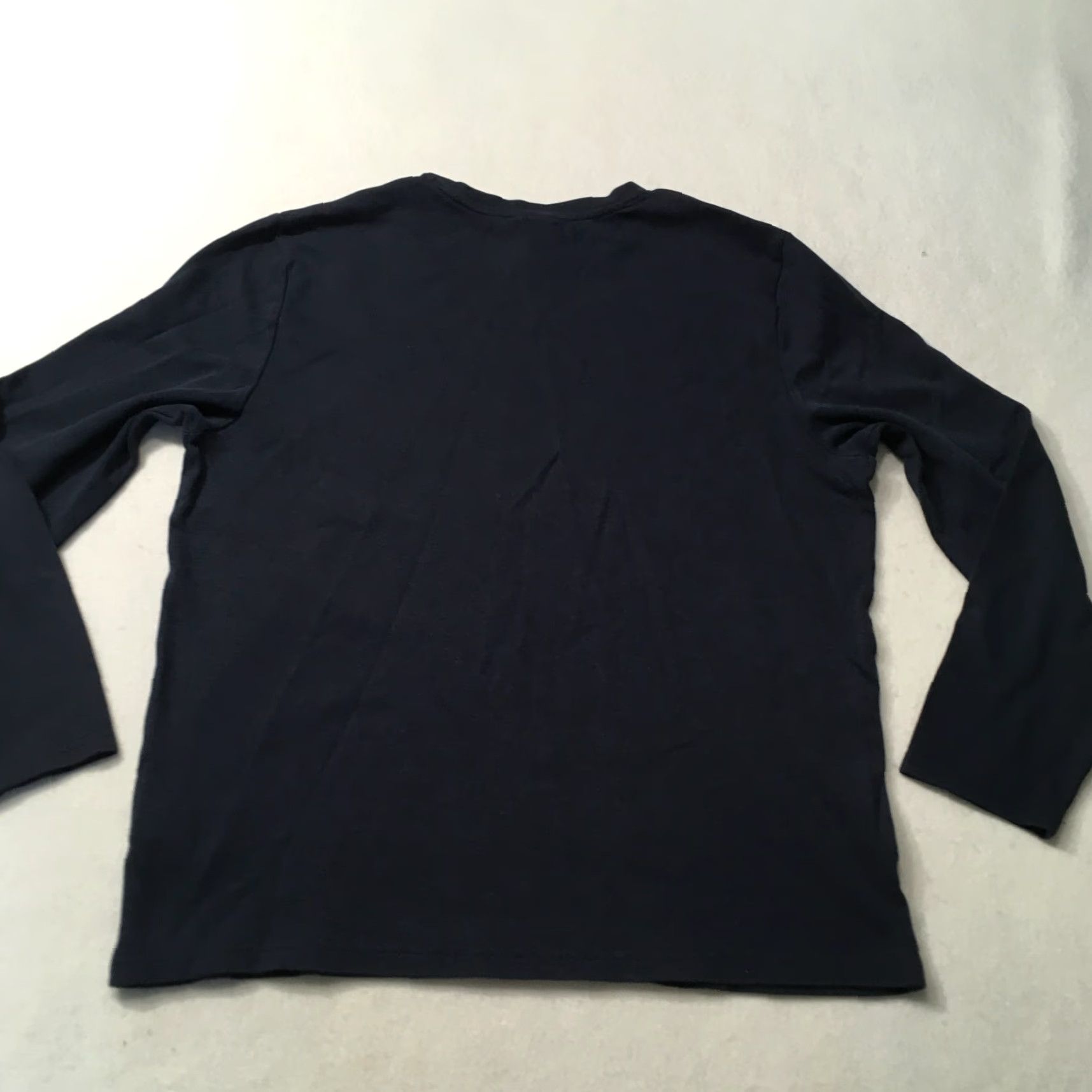 SKECHERS Skechers SHIRT Pullover LONG SLEEVE BLUE Men L Size Shirt Cotton Blend Solid Spring Size US L / EU 52-54 / 3 - 6 Thumbnail