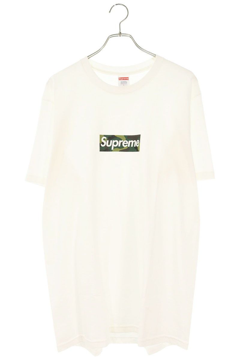 Supreme Supreme FW23 Camo Box Logo T-Shirt - White | Grailed