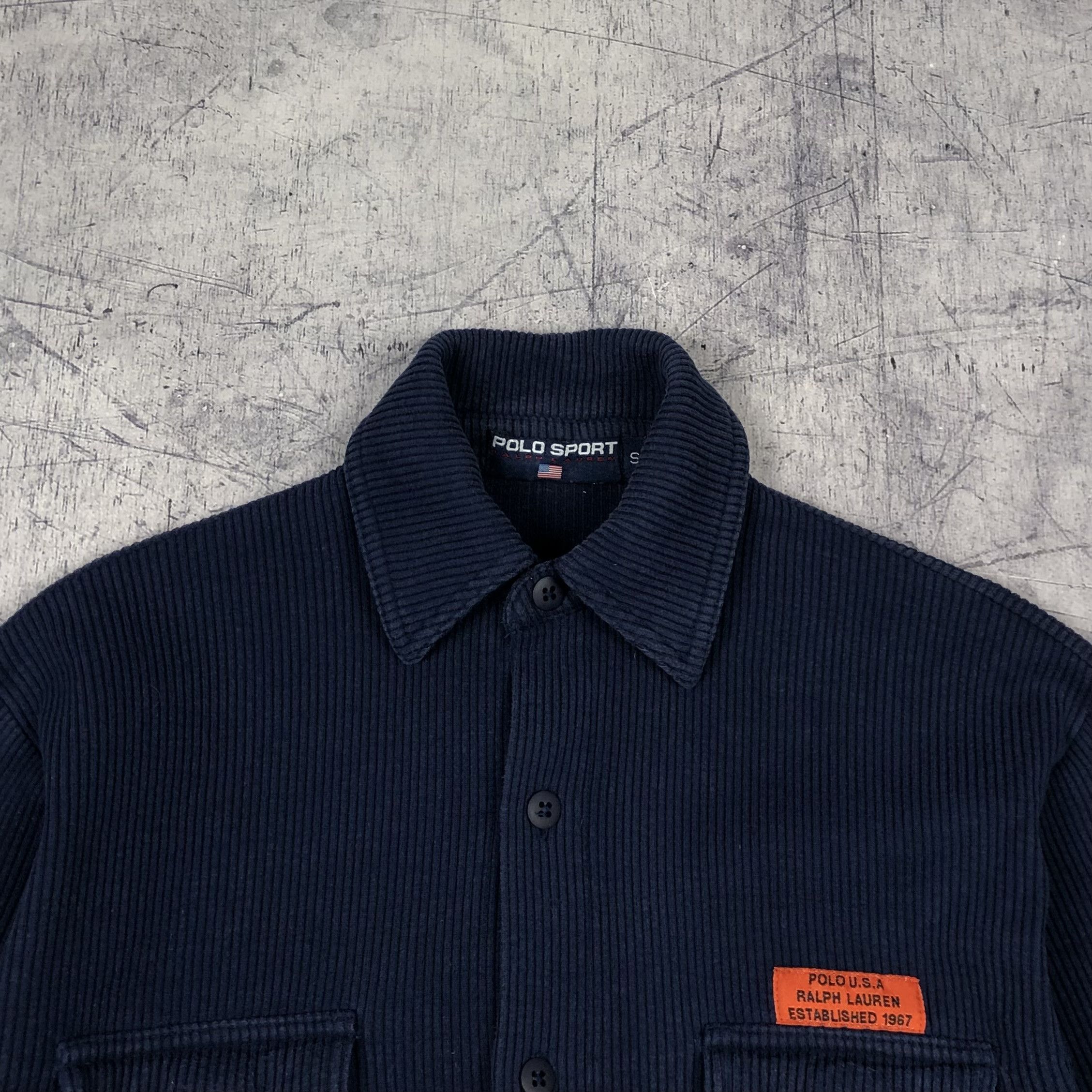 Polo Ralph Lauren 90s Polo Sport Ralph Lauren Corduroy Button Shirt Size S / US 4 / IT 40 - 6 Thumbnail