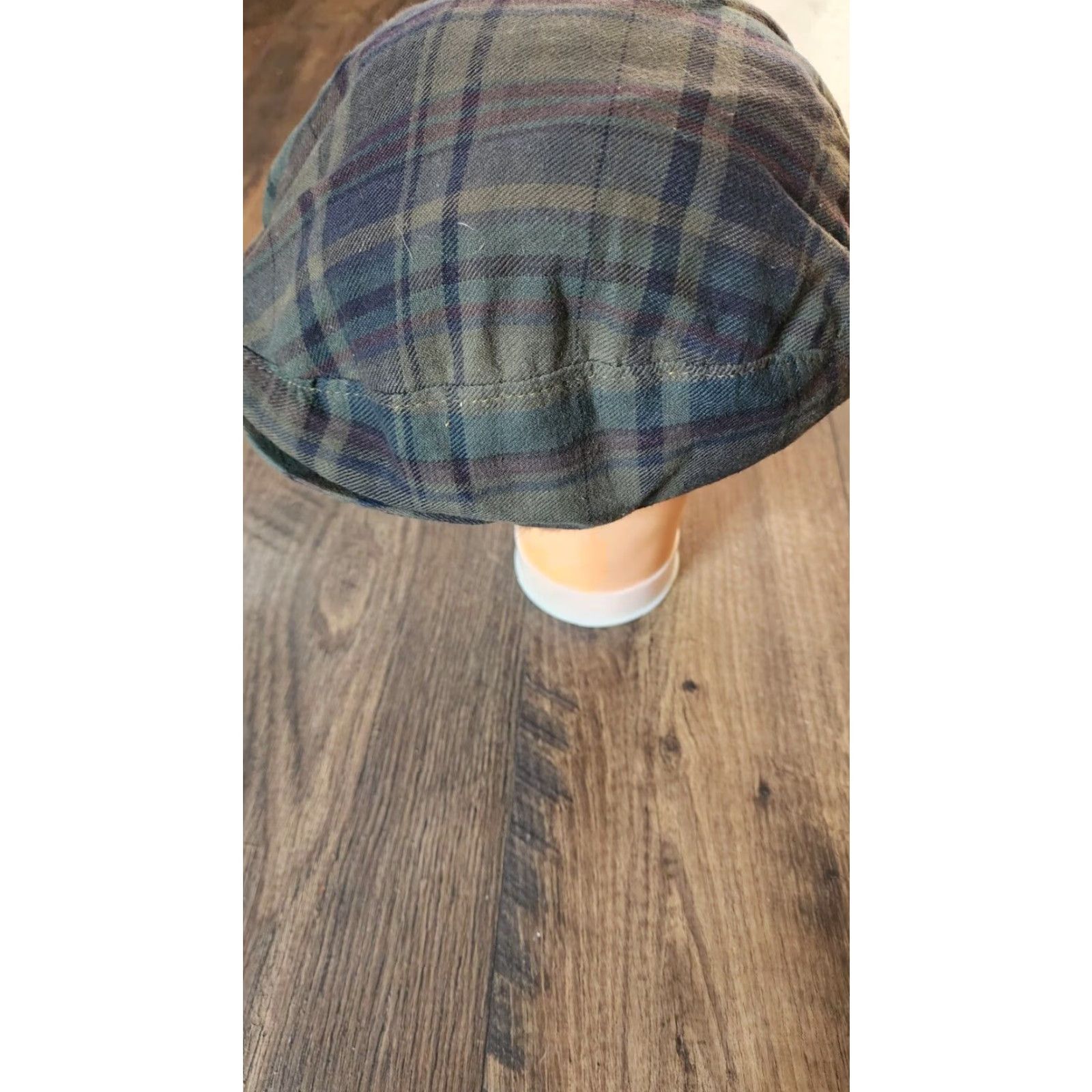 Vintage VINTAGE 90s Warner Bros Looney Tunes Golf Newsboy Hat Blue L Adult Mens Size ONE SIZE - 5 Thumbnail