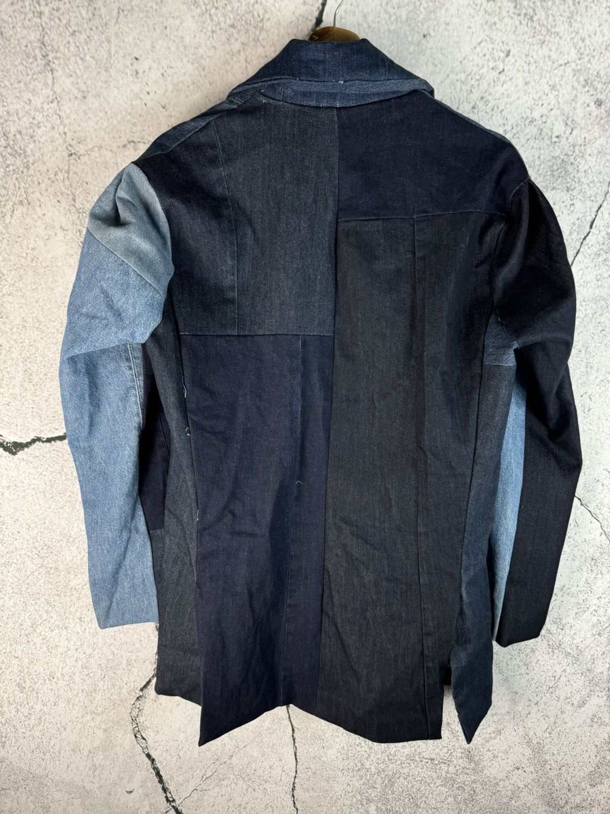 Uniqlo Uniqlo x Kaihara Denim Patchwork Coat Size US M / EU 48-50 / 2 - 2 Thumbnail