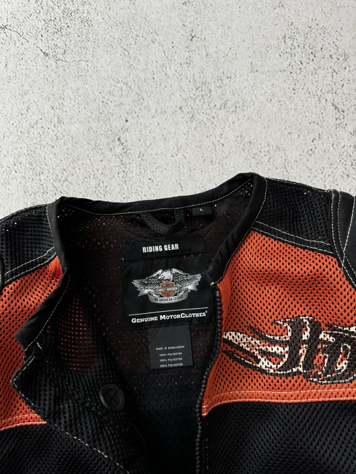 Harley Davidson × Marlboro Harley Davidson HD Vintage Riding Gear Bike Bomber Jacket Size US L / EU 52-54 / 3 - 9 Thumbnail