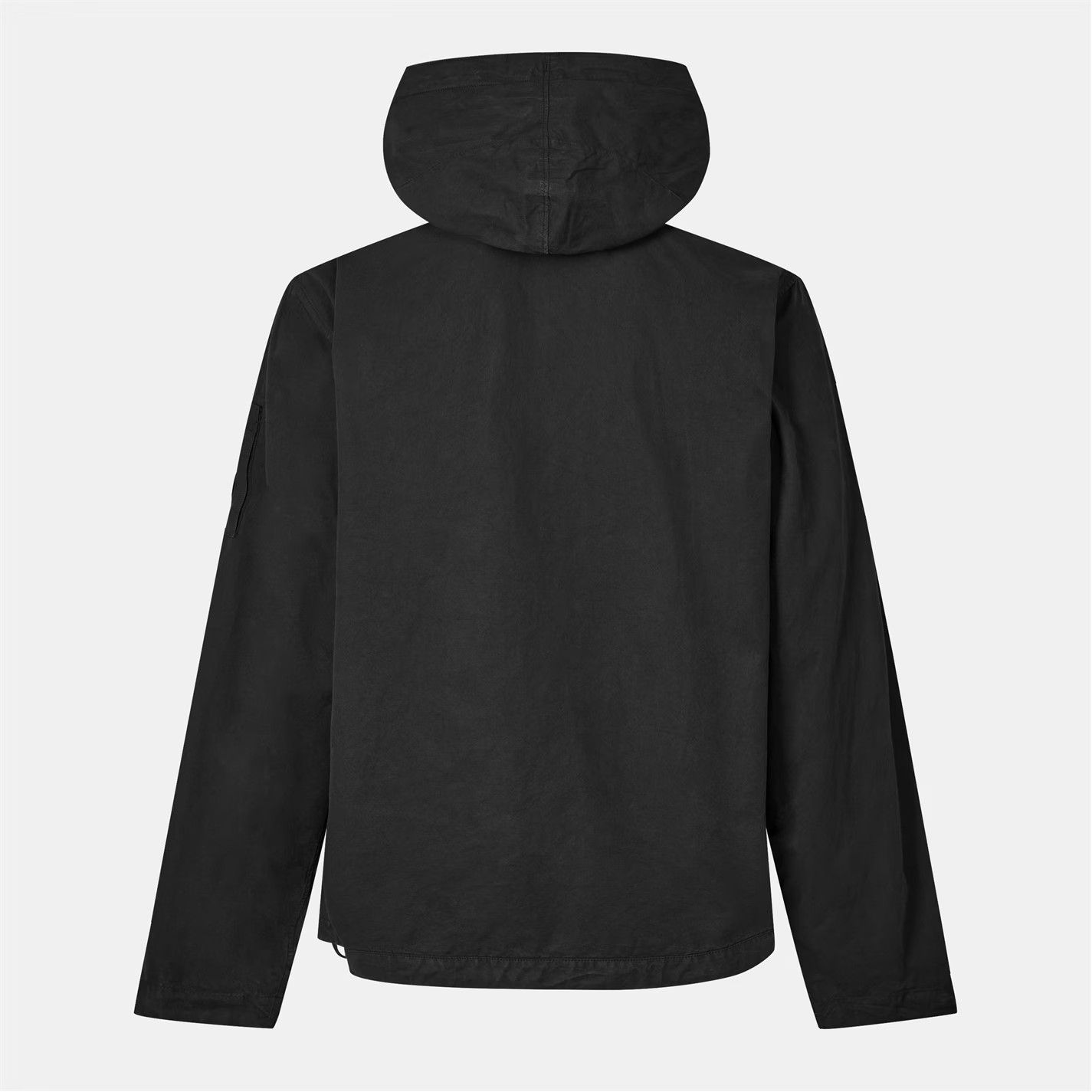C.P. Company o1g2r1mq0426 Garment Dyed Cotton Hooded Lens Jacket in Black Size US XXL / EU 58 / 5 - 2 Thumbnail