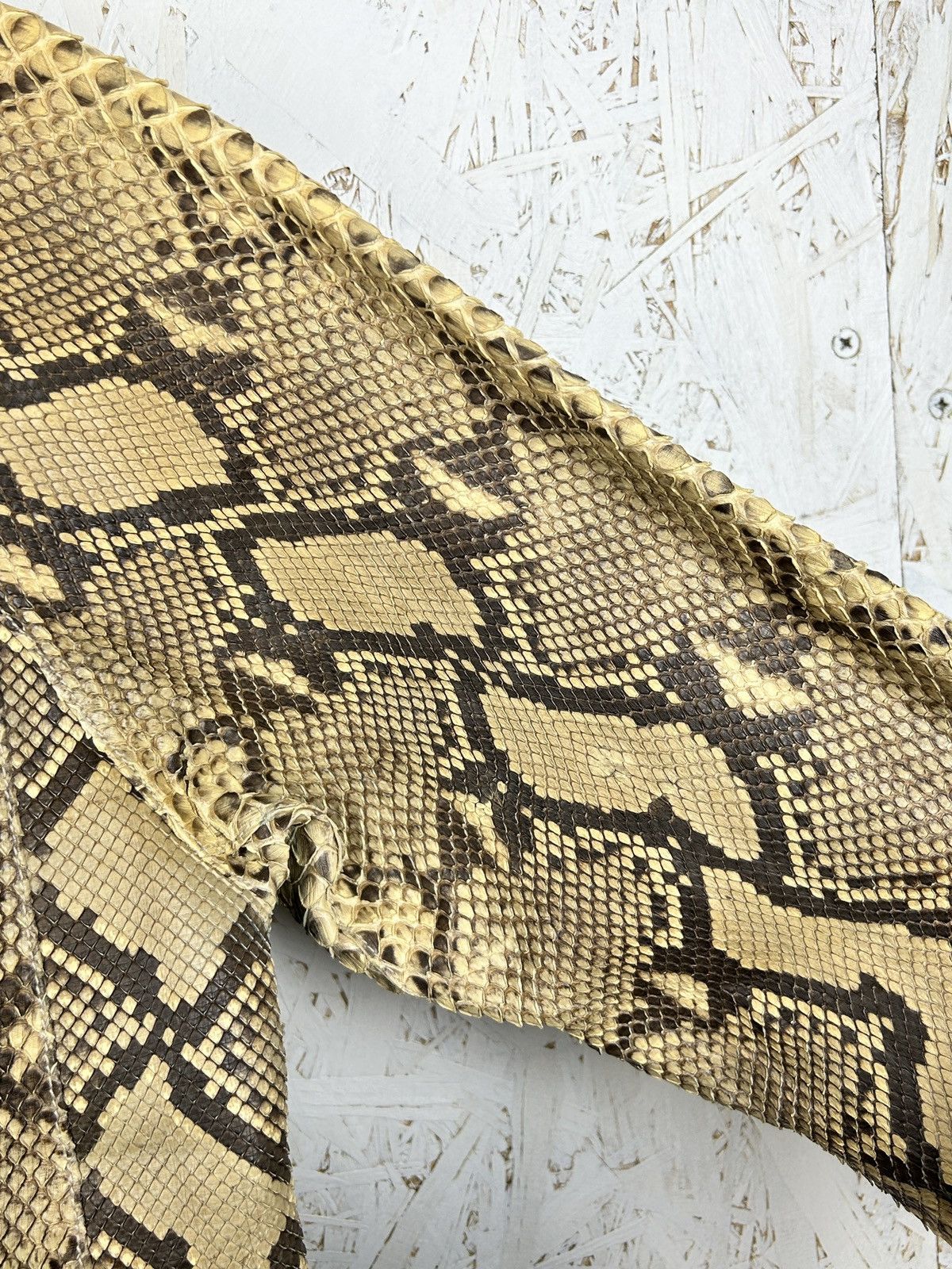 Gucci Tom Ford Gucci 2000 Runway Python Leather Jacket Size 40 Size M / US 6-8 / IT 42-44 - 8 Thumbnail