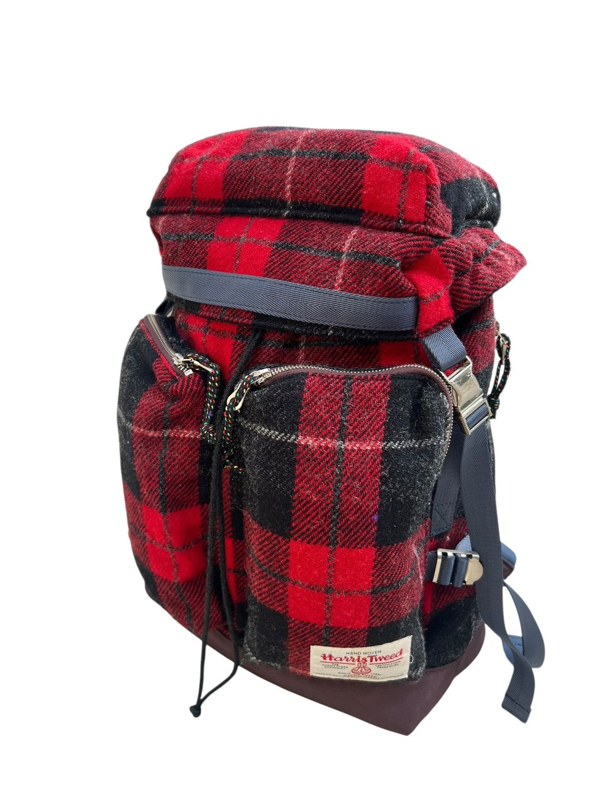 Harris Tweed Harris Tweed X Ciaopanic Standard Japan Tartan Backpack Bag Size ONE SIZE - 18 Thumbnail