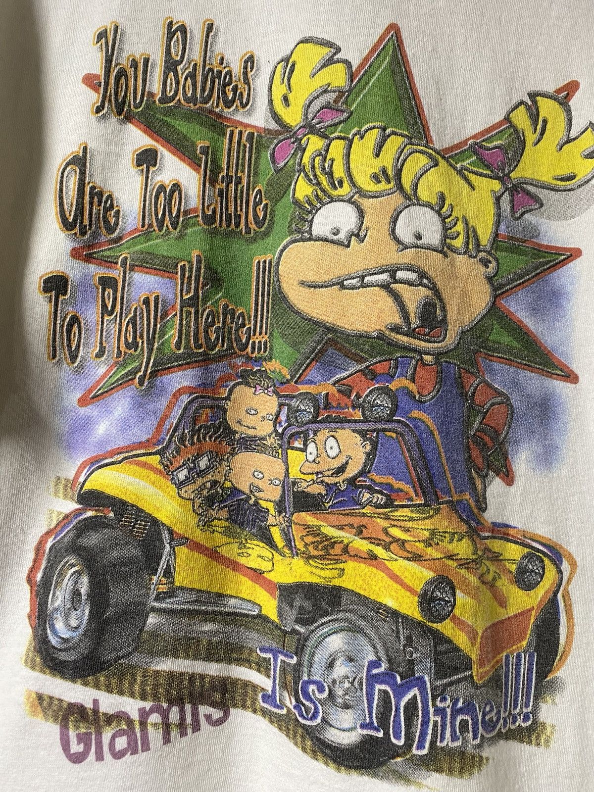 Nickelodeon Vintage 90’s Nickelodeon The Rugrats Adult T-Shirt XLarge Size US XL / EU 56 / 4 - 6 Thumbnail