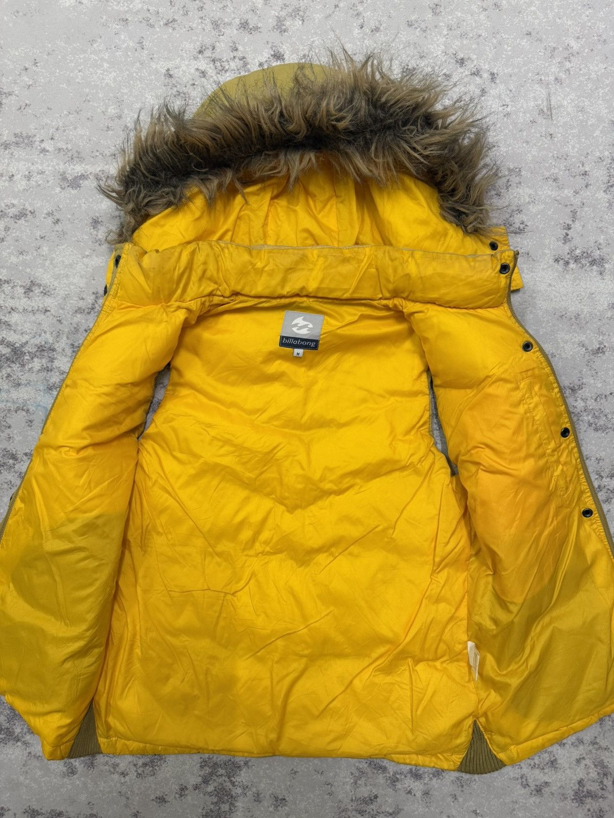Billabong Billabong Faux Fur Puffer Down Jacket Vests Size XS / US 0-2 / IT 36-38 - 7 Thumbnail