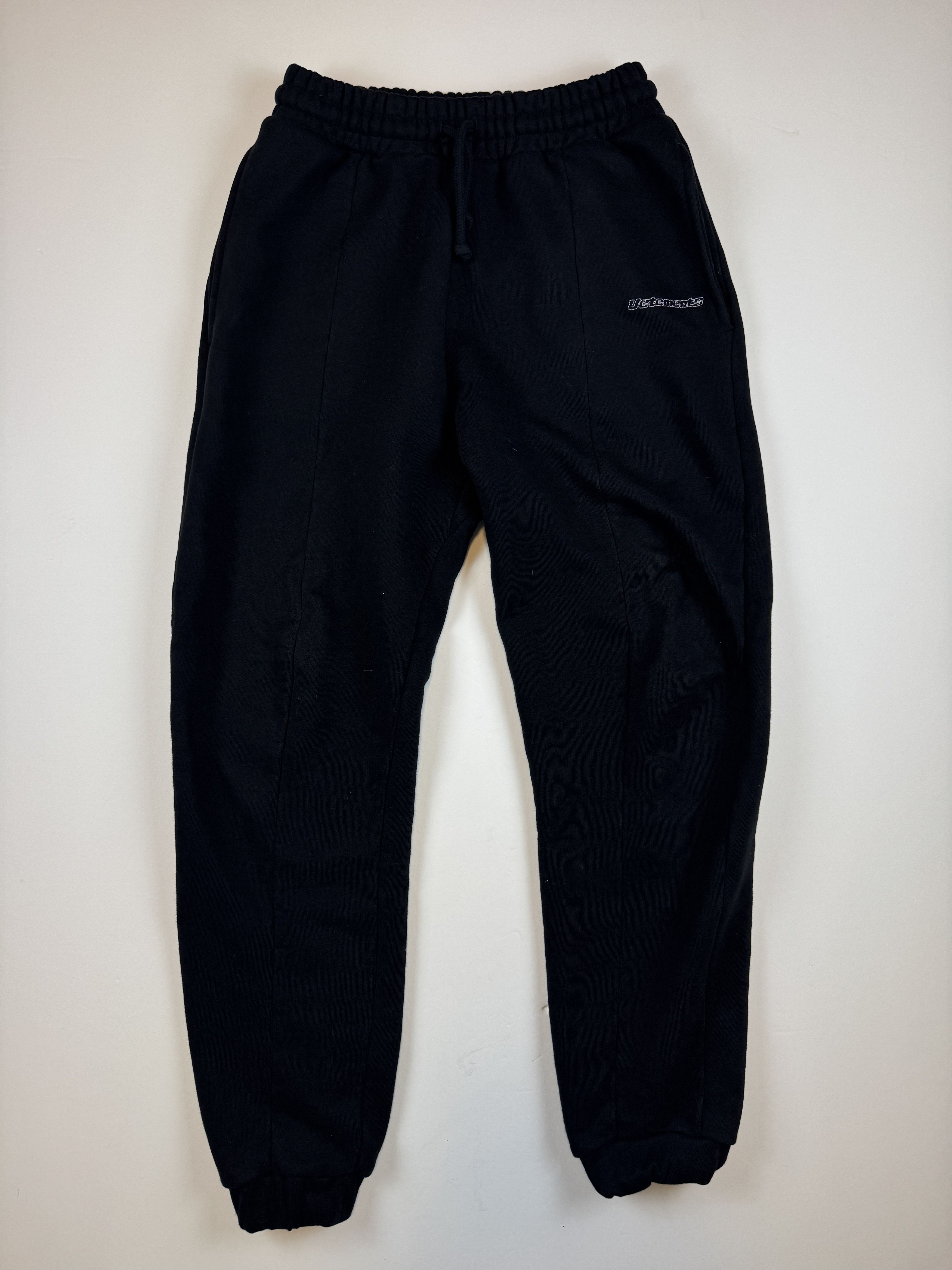 Vetements Vetements 2017 Logo-Stitch Sweatpants Size US 32 / EU 48 - 1 Thumbnail