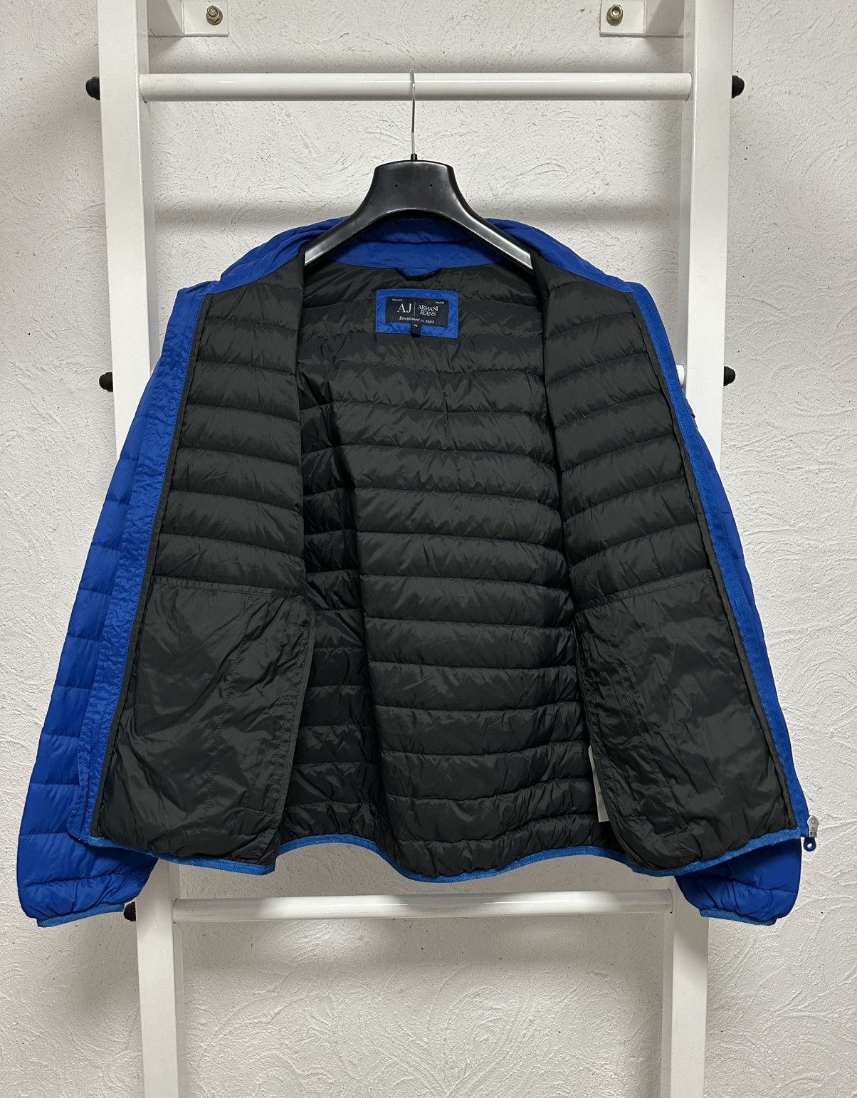 Armani Armani Jeans Micro Puffer Jacket Size L Size US L / EU 52-54 / 3 - 6 Thumbnail
