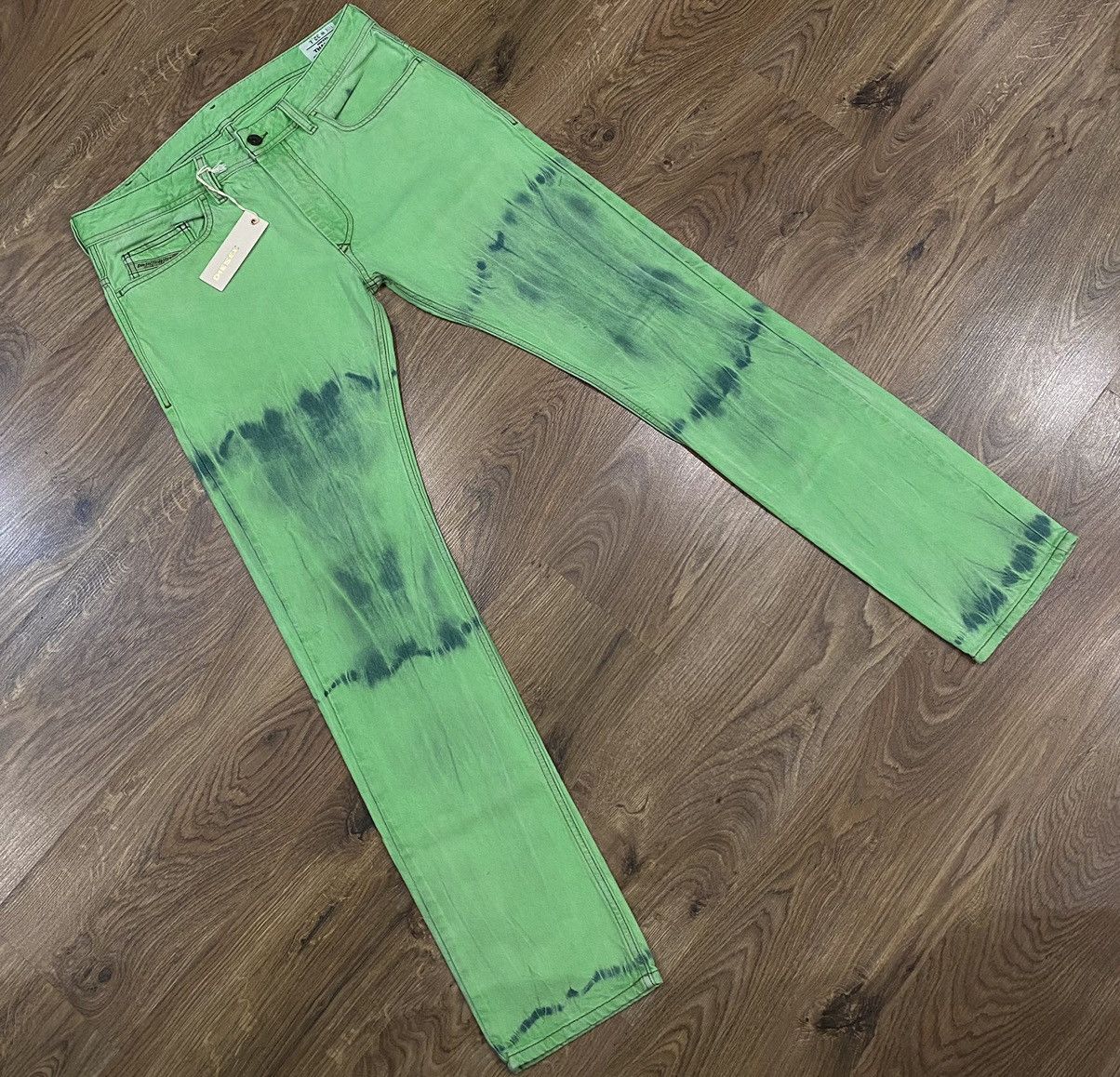 Diesel Diesel Tie Dye Thanaz Denim Pant x Avant Garde x Streetwear Size US 32 / EU 48 - 2 Thumbnail