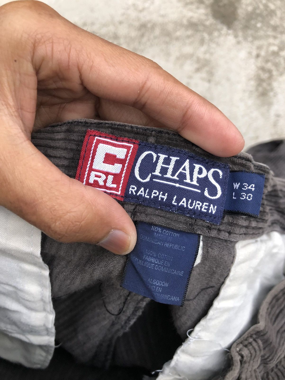 Chaps Ralph Lauren CORDUROY PANT BY CHAPS RALPH LAUREN Size US 33 - 3 Thumbnail