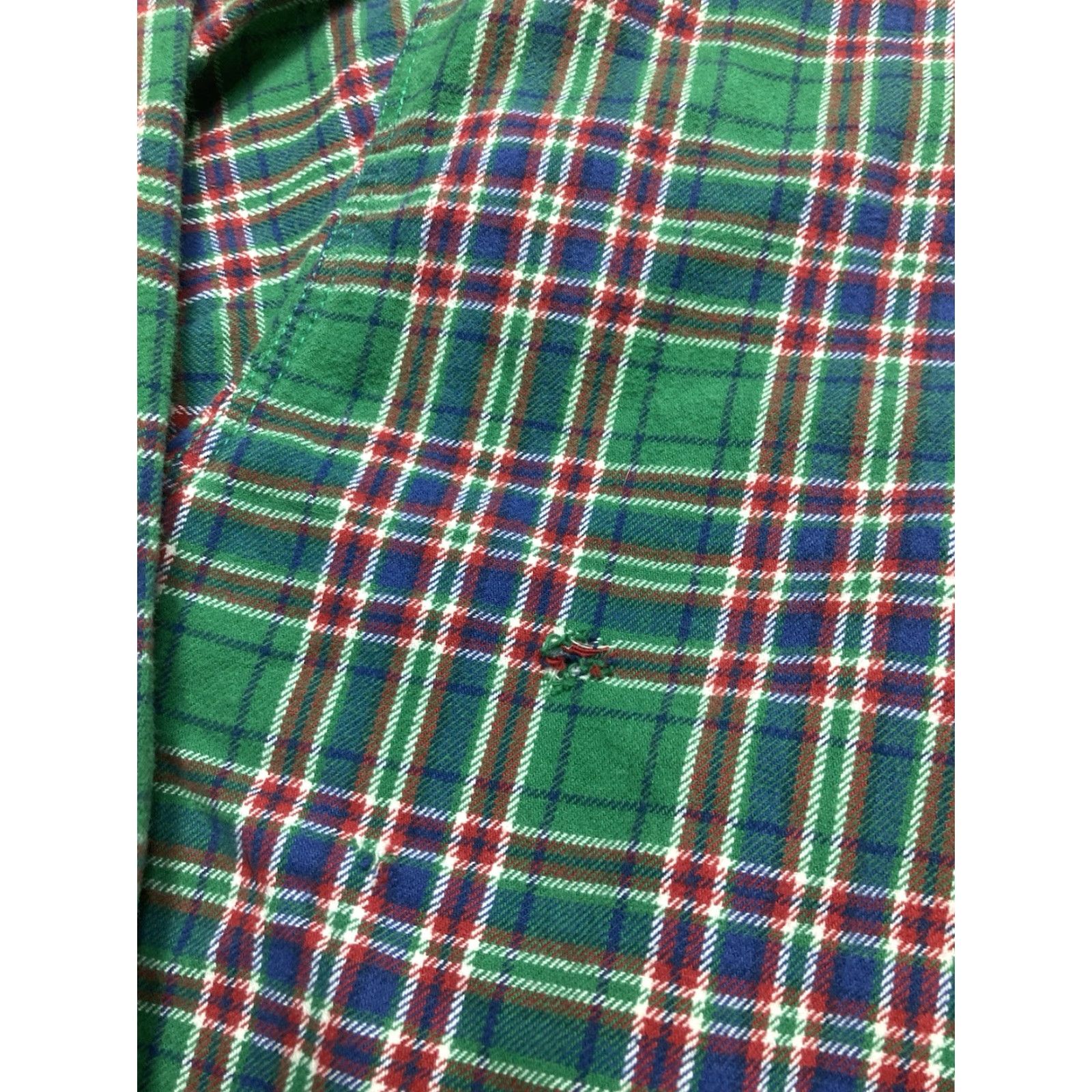 Tommy Hilfiger VINTAGE Tommy Hilfiger Flannel Shirt Cotton Heavyweight Plaid Men’s Large Size US L / EU 52-54 / 3 - 4 Thumbnail