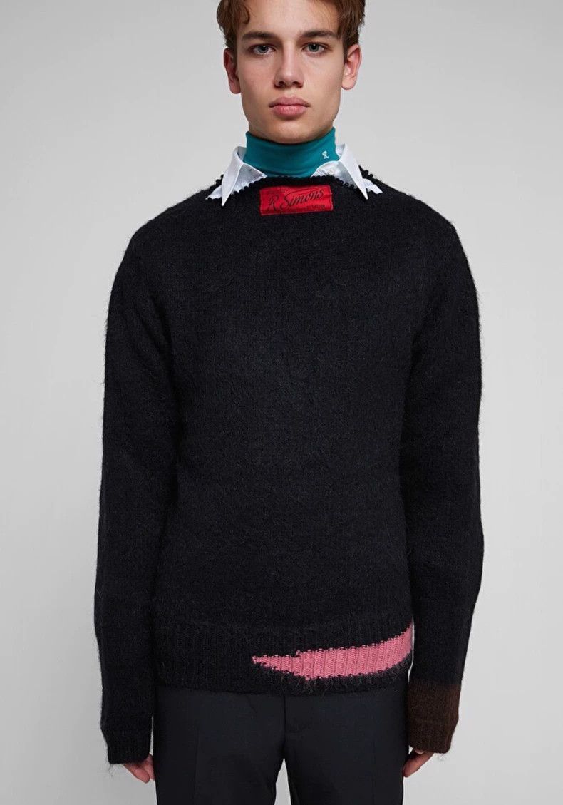 Raf Simons Raf simons 2021AW A-word collar contrasting colour stitchi Size US M / EU 48-50 / 2 - 2 Thumbnail