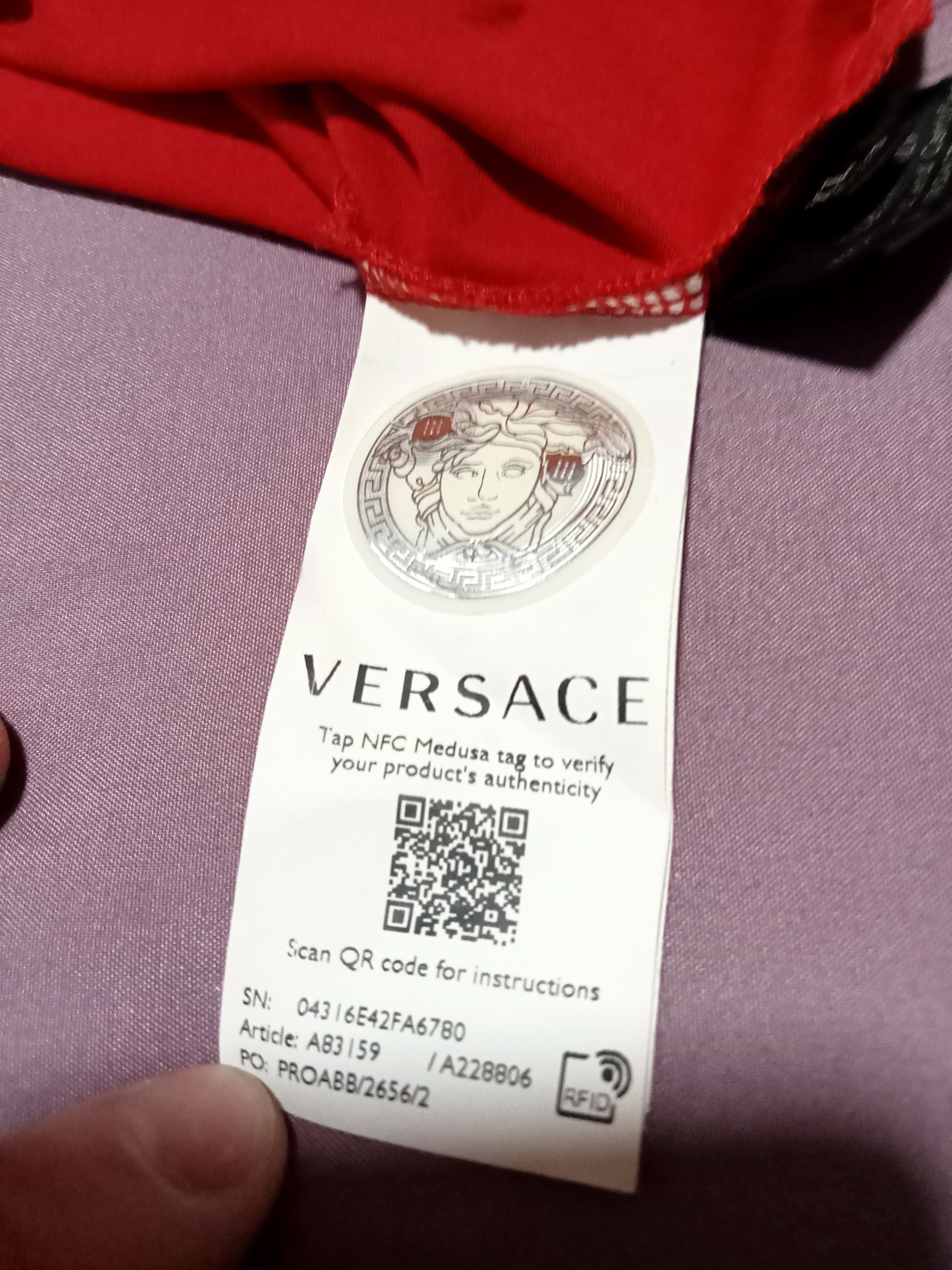 Versace Versace Medusa tee Size US XL / EU 56 / 4 - 5 Thumbnail