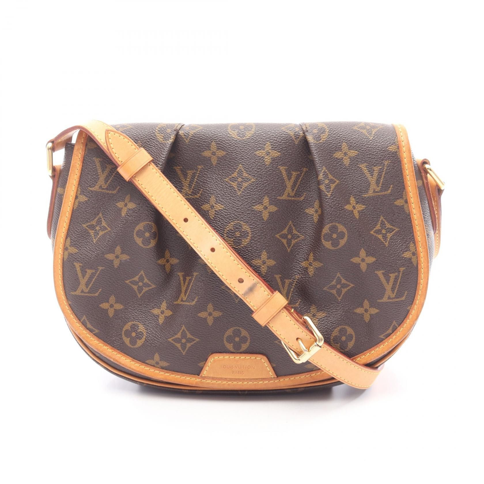 Louis Vuitton Louis Vuitton Louis Vuitton Menilmontant PM Monogram shoulder bag Textile Shoulder Bag M40474 DUTY FREE for USA Size ONE SIZE - 1 Thumbnail