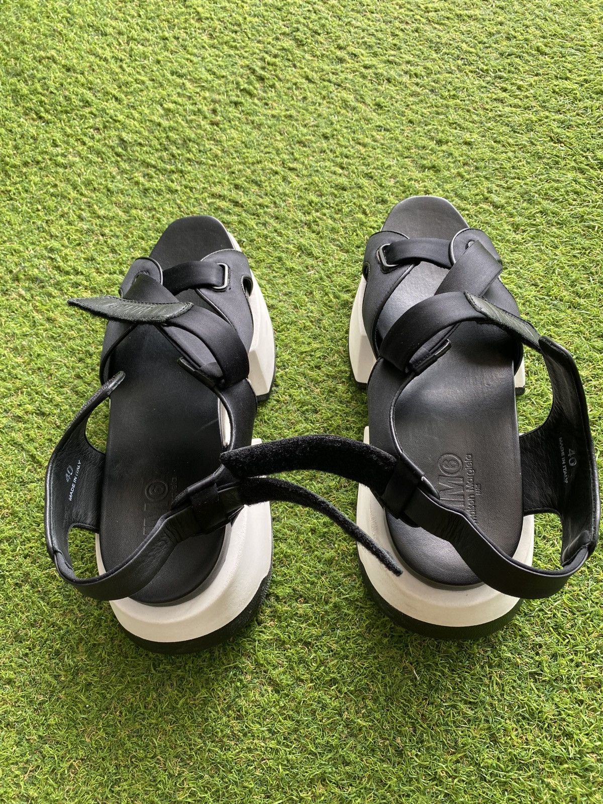 Maison Margiela MM6 MAISON MARGIELA STRAP SANDALS Size US 10 / IT 40 - 10 Thumbnail