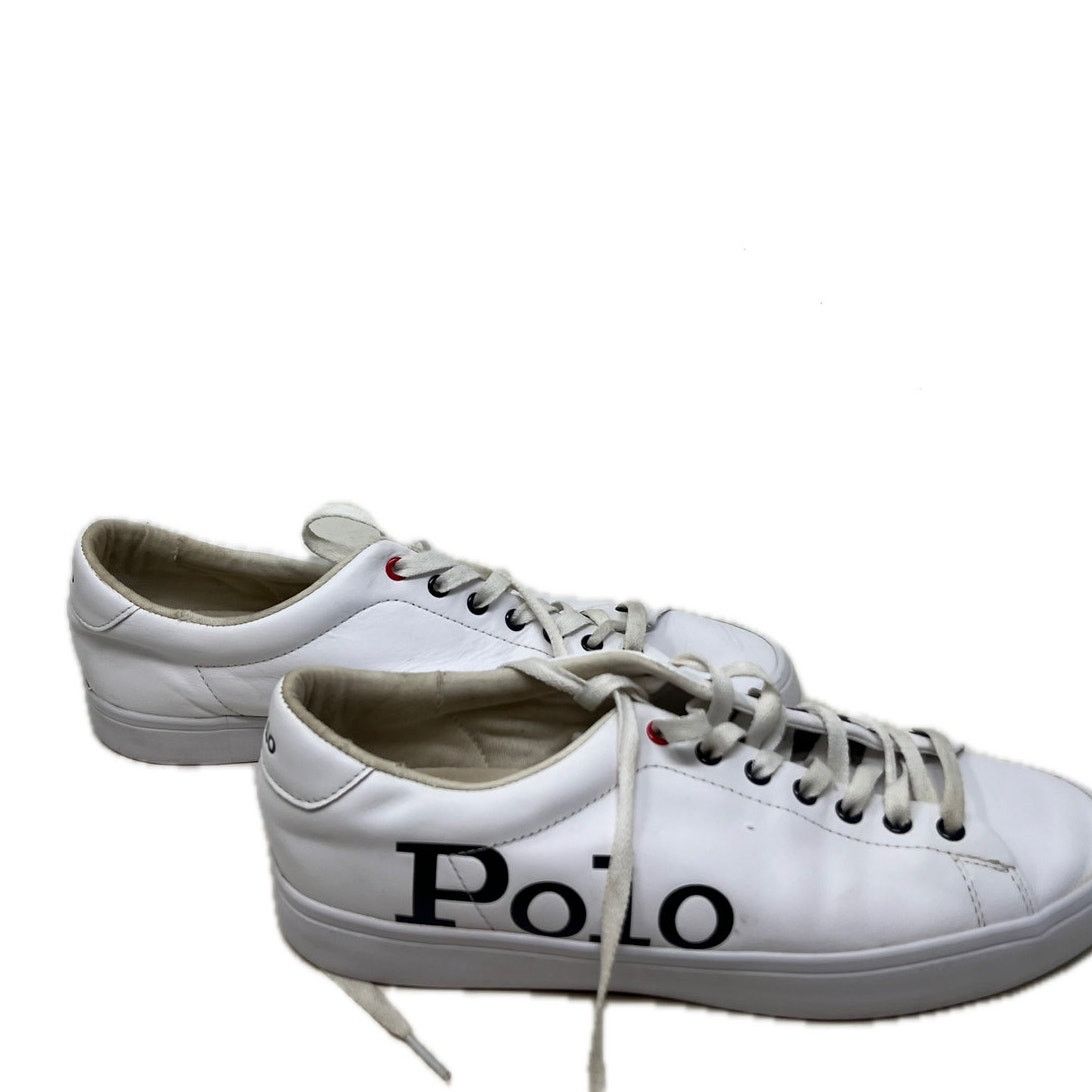 Polo Ralph Lauren Polo Ralph Lauren Longwood Logo White Black Shoes Mens 10.5 Size US 10.5 / EU 43-44 - 3 Thumbnail