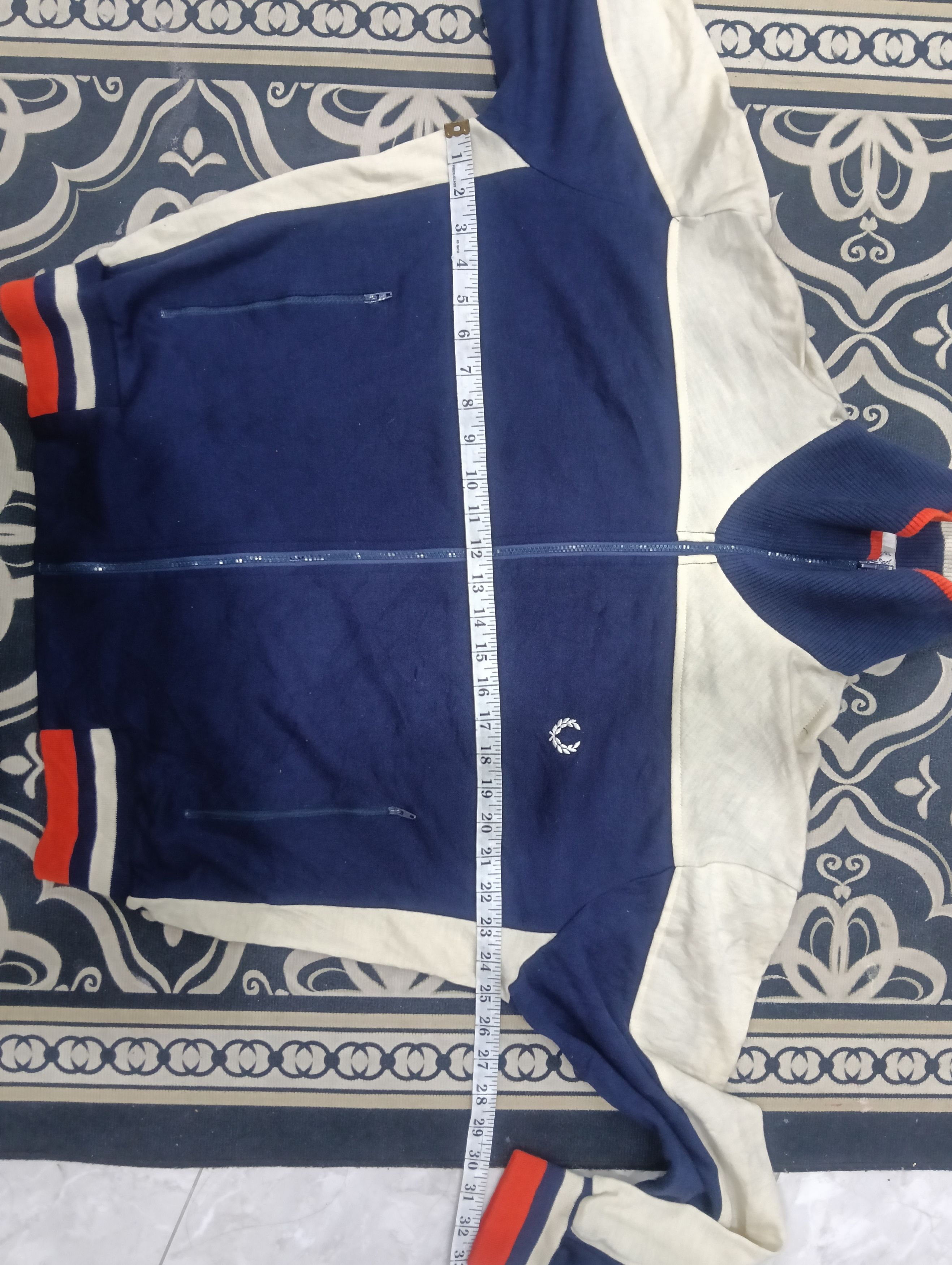 Fred Perry Rare Fred Perry Tracktop Style Size US XL / EU 56 / 4 - 11 Thumbnail