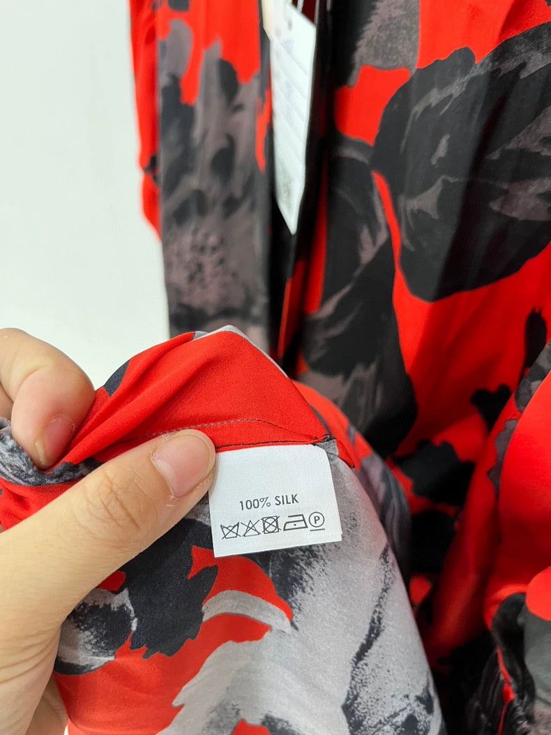 Dries Van Noten DRIES VAN NOTEN size:36 Red and black printed long-sleeved Size XS / US 0-2 / IT 36-38 - 6 Thumbnail