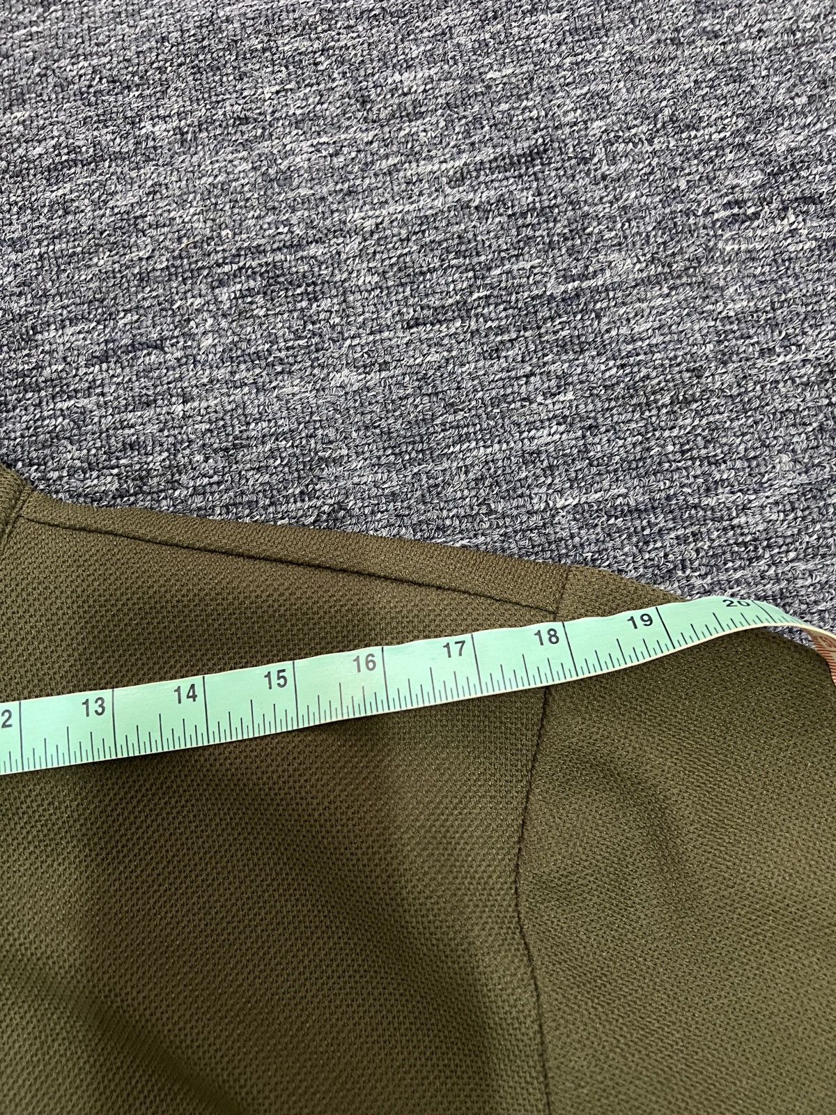 Vintage S Canal Homme Olive Snap Button Shirt
