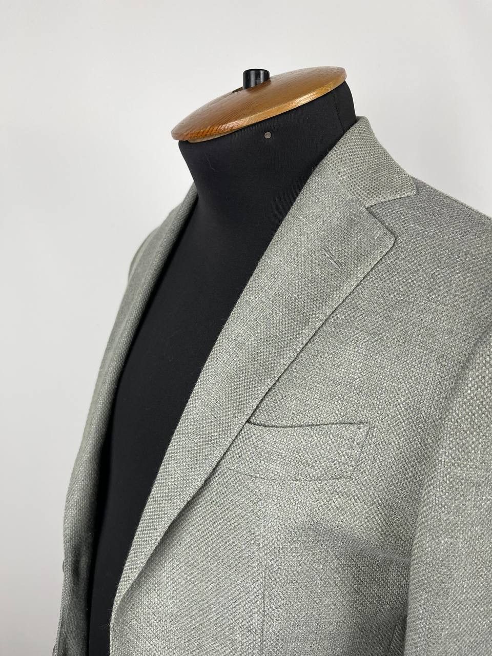 Suitsupply Suitsupply Havana Patch Wool Silk Linen Cashmere Blazer Size 44S - 6 Thumbnail