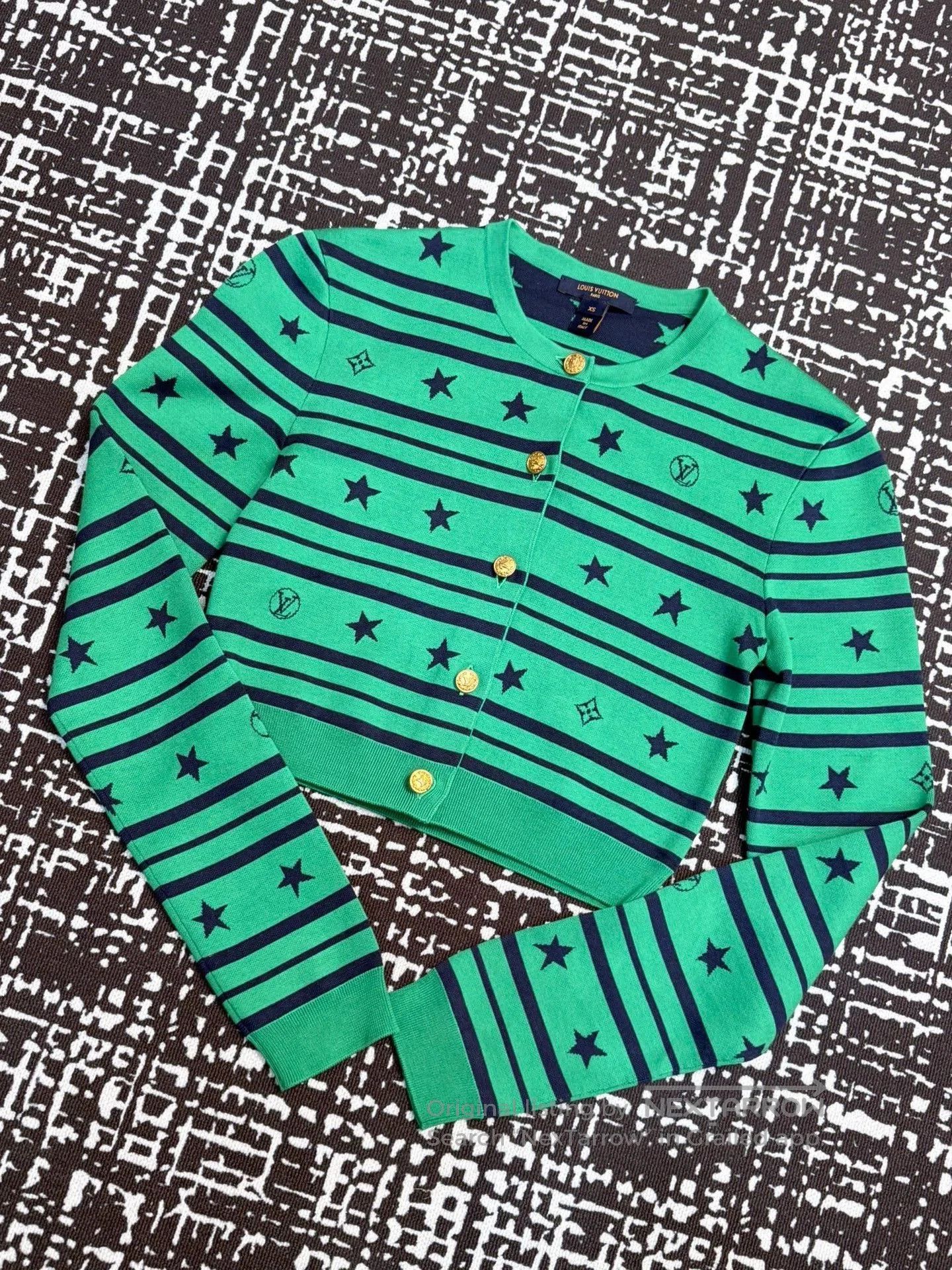 Other Green Star Knit Cardigan XS. Size XS / US 0-2 / IT 36-38 - 1 Thumbnail