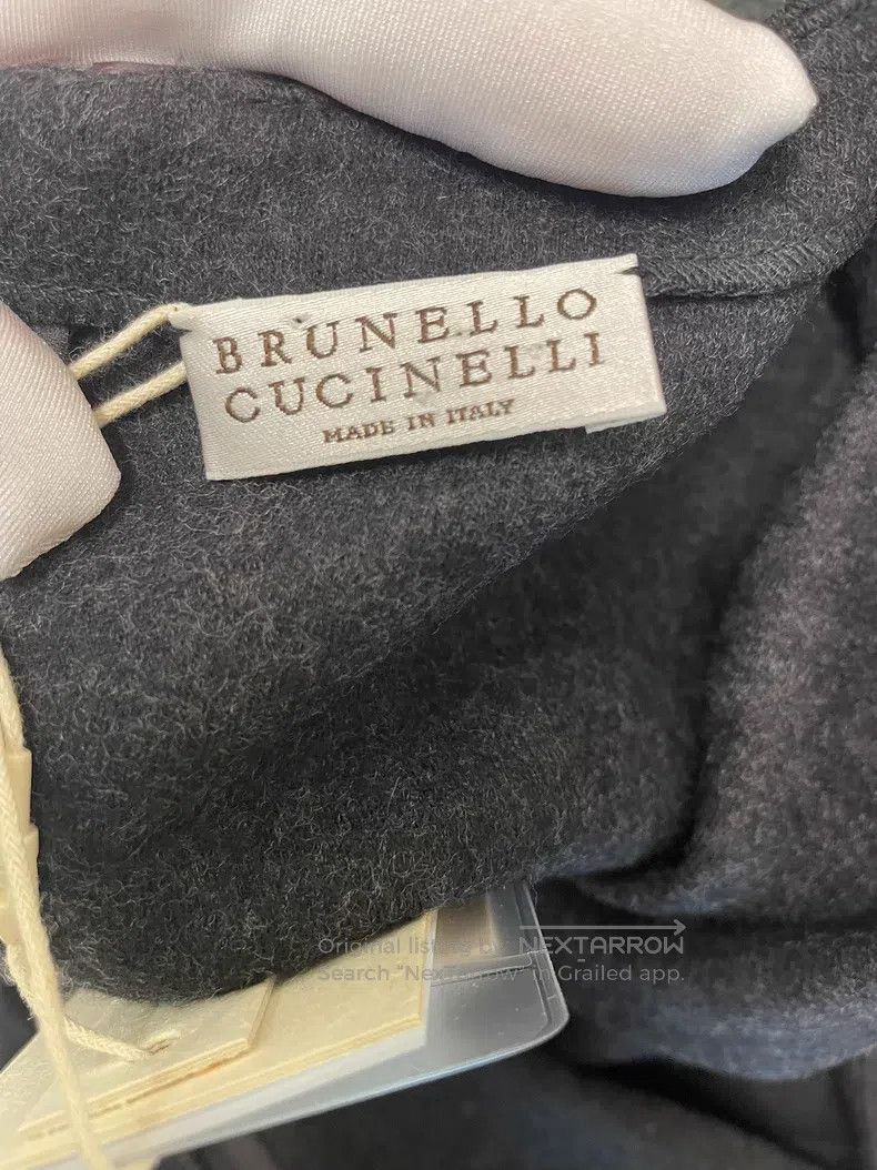 Brunello Cucinelli Brunello Cucinelli New Wool Dress Black Gray Size M / US 6-8 / IT 42-44 - 3 Thumbnail