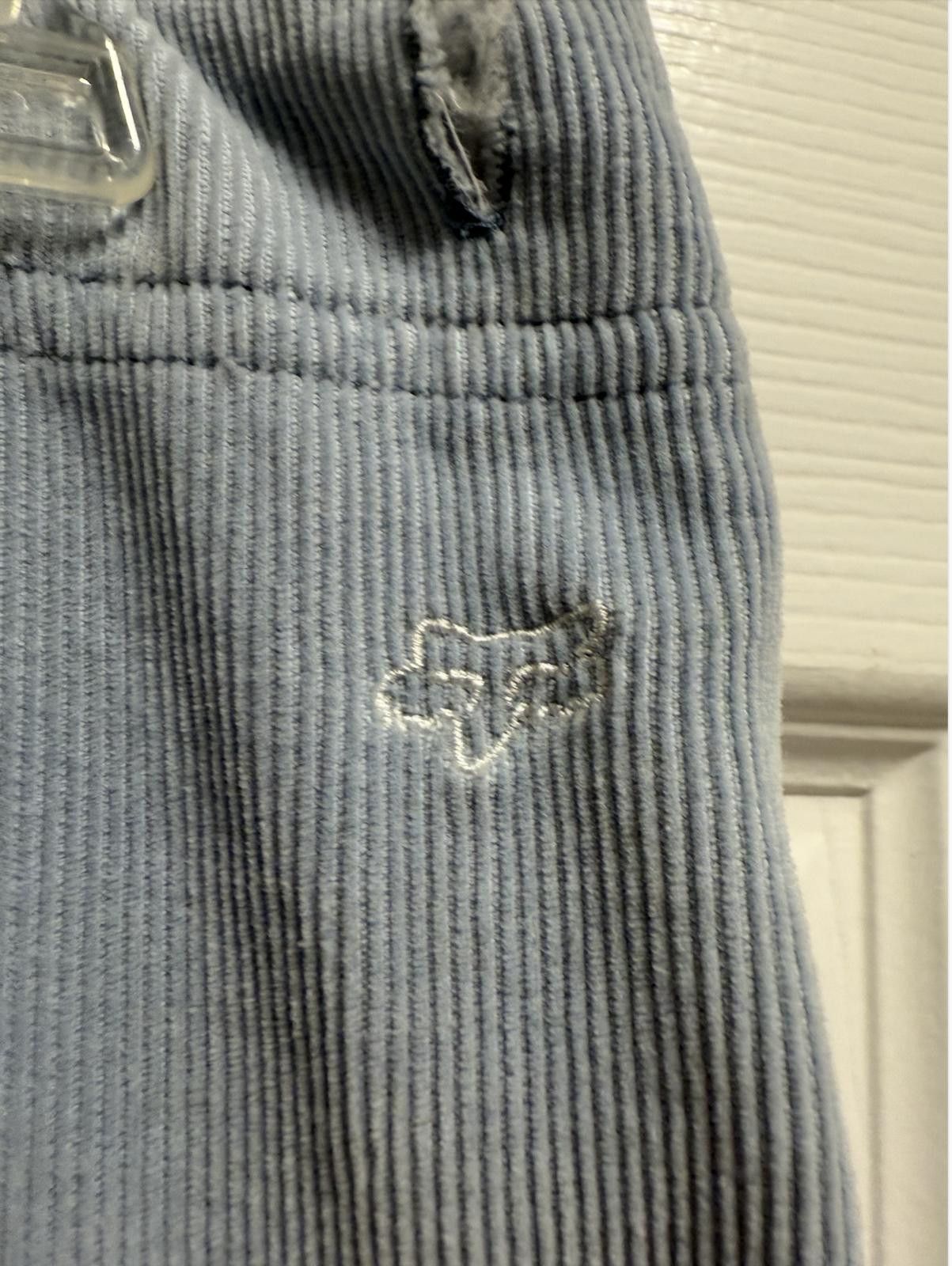 Fox Racing Fox Racing Light Blue Corduroy Pants Size 9 Size 30" / US 8 / IT 44 - 2 Thumbnail
