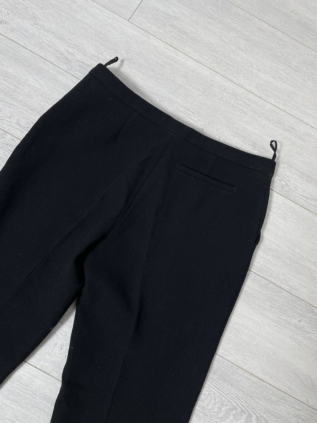 Prada Prada Wool Trousers Black Rare Size 30" / US 8 / IT 44 - 12 Thumbnail