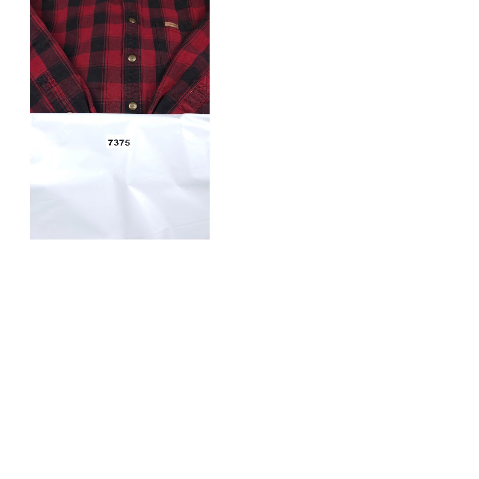 Carhartt VINTAGE Carhartt Jacket Coat Mens Small Plaid Lumberjack Snap Heavy Flannel S195DKR Size US S / EU 44-46 / 1 - 9 Thumbnail