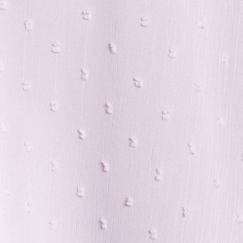 Other Gal Meets Glam Hillary Clip Dot Lilac Chiffon Midi Dress Size M / US 6-8 / IT 42-44 - 4 Thumbnail