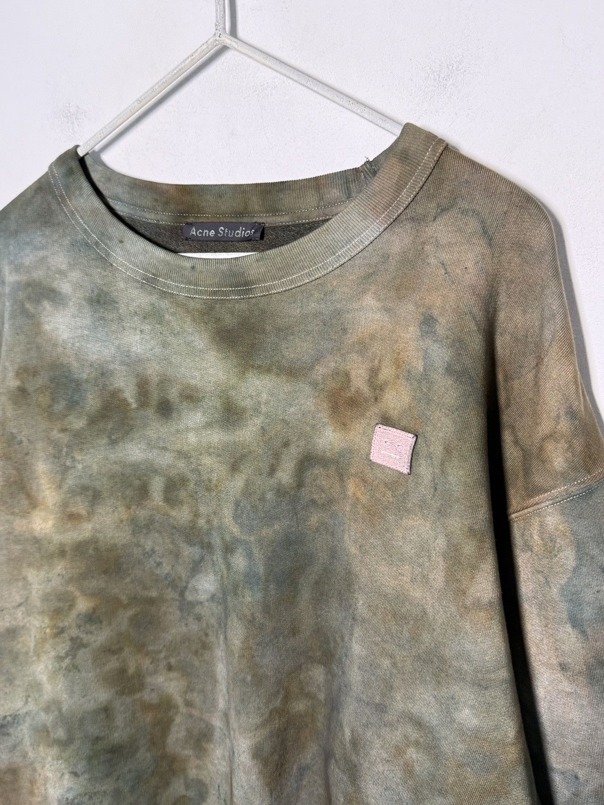 Acne Studios Acne Studios Boxy crewneck custom tie dye Size US XL / EU 56 / 4 - 4 Thumbnail