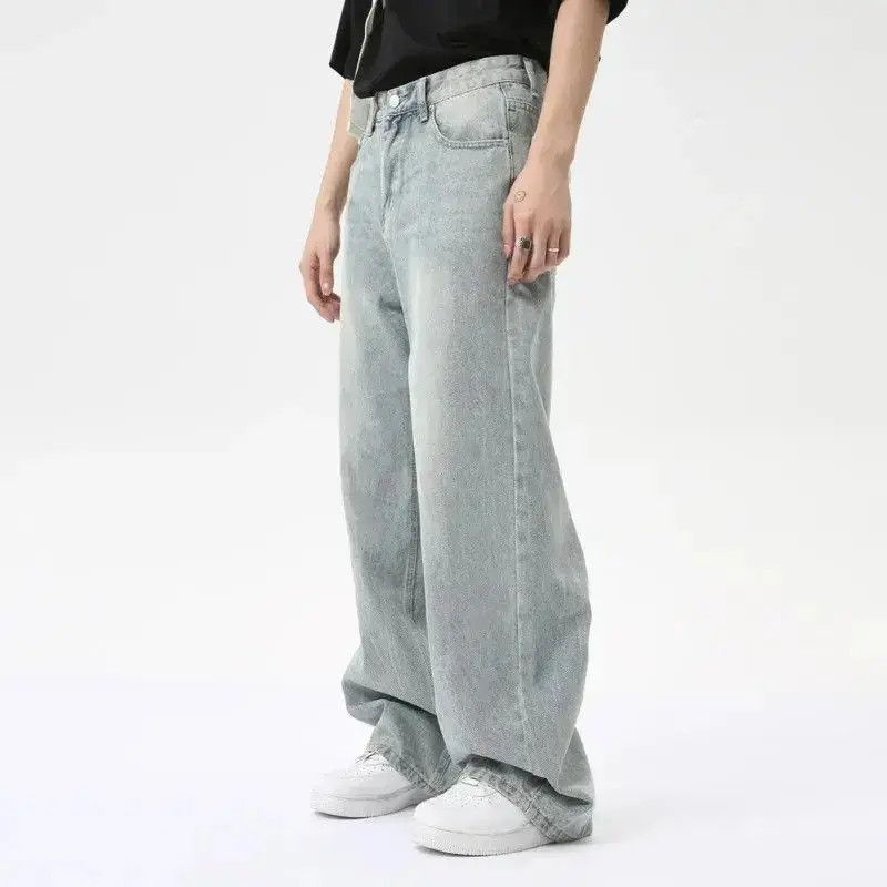 Japanese Brand Light Straight Male Denim Size US 32 / EU 48 - 2 Thumbnail