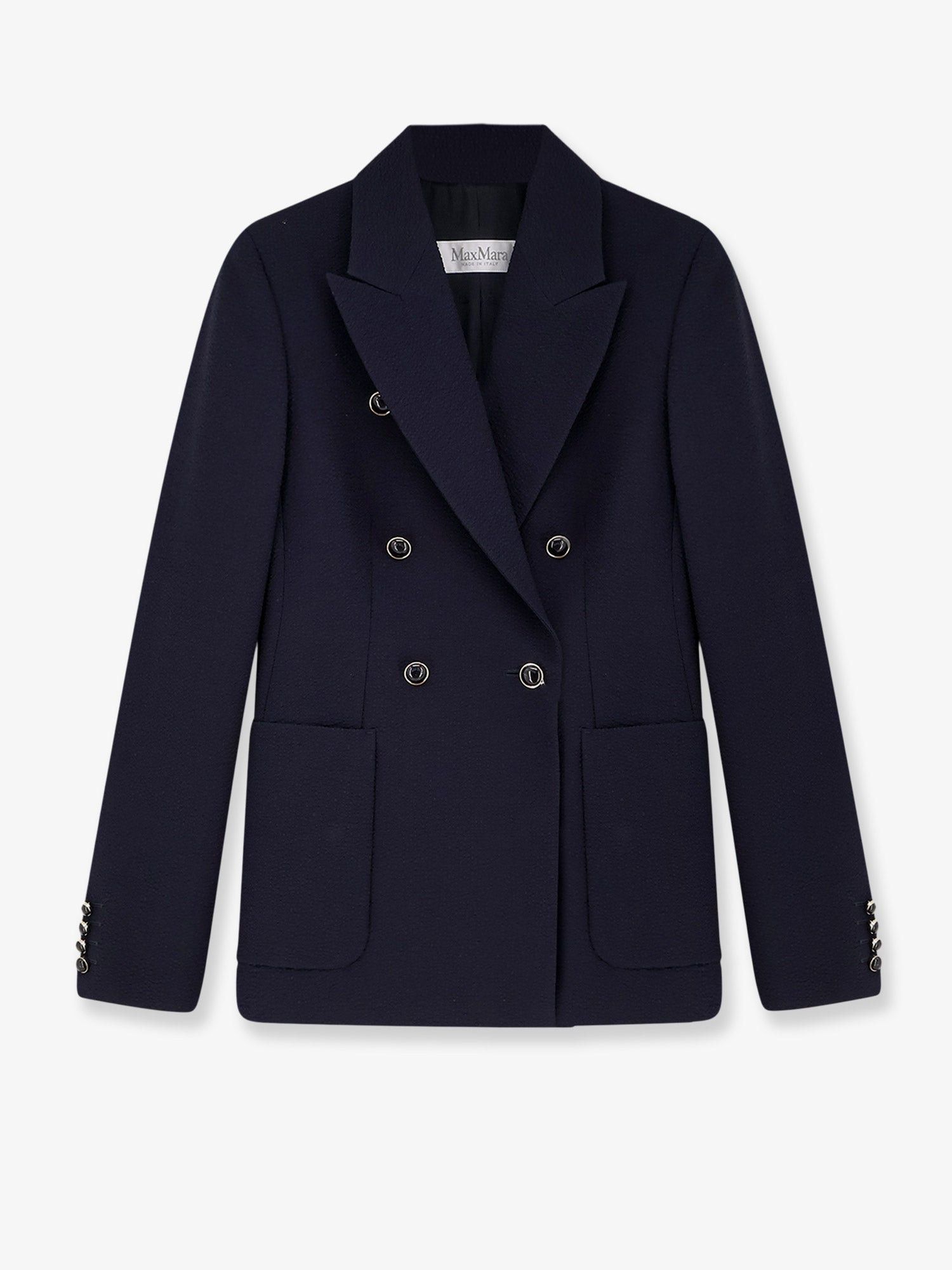 Max Mara Mxmricetta Virgin Wool Blazer Size S / US 4 / IT 40 - 1 Thumbnail