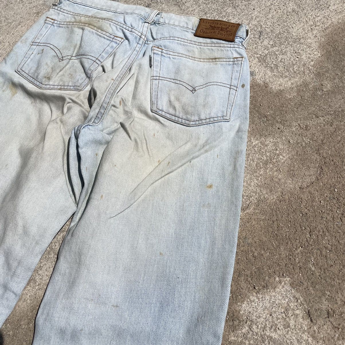 Levi's × Levi's Vintage Clothing × Vintage “LEVI’S” VINTAGE 1992 ORIGINAL RIVETED DENIM JEAN Size 29" - 9 Thumbnail