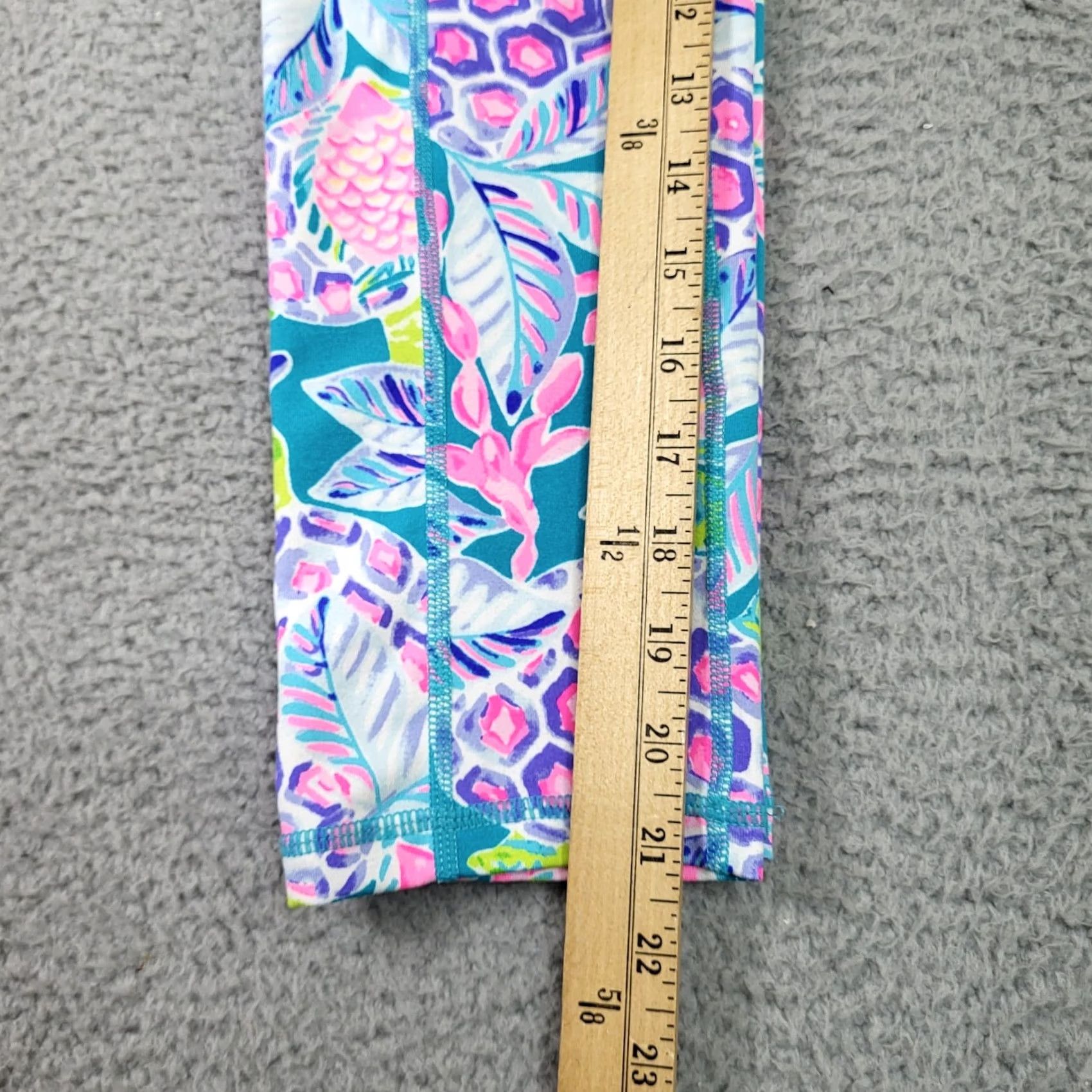 Lilly Pulitzer Lilly Pulitzer Luxletic Women's Floral Printed Mid-rise Leggings XXS Leggings Floral Multi XS? Size 24" / US 00 / IT 34 - 8 Thumbnail