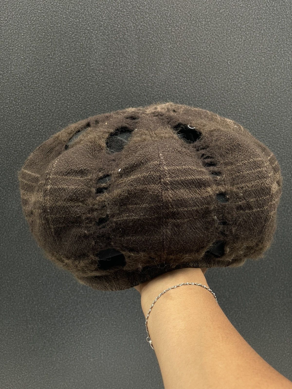 14th Addiction Distressed Style Wool Beret Hats Size ONE SIZE - 3 Thumbnail