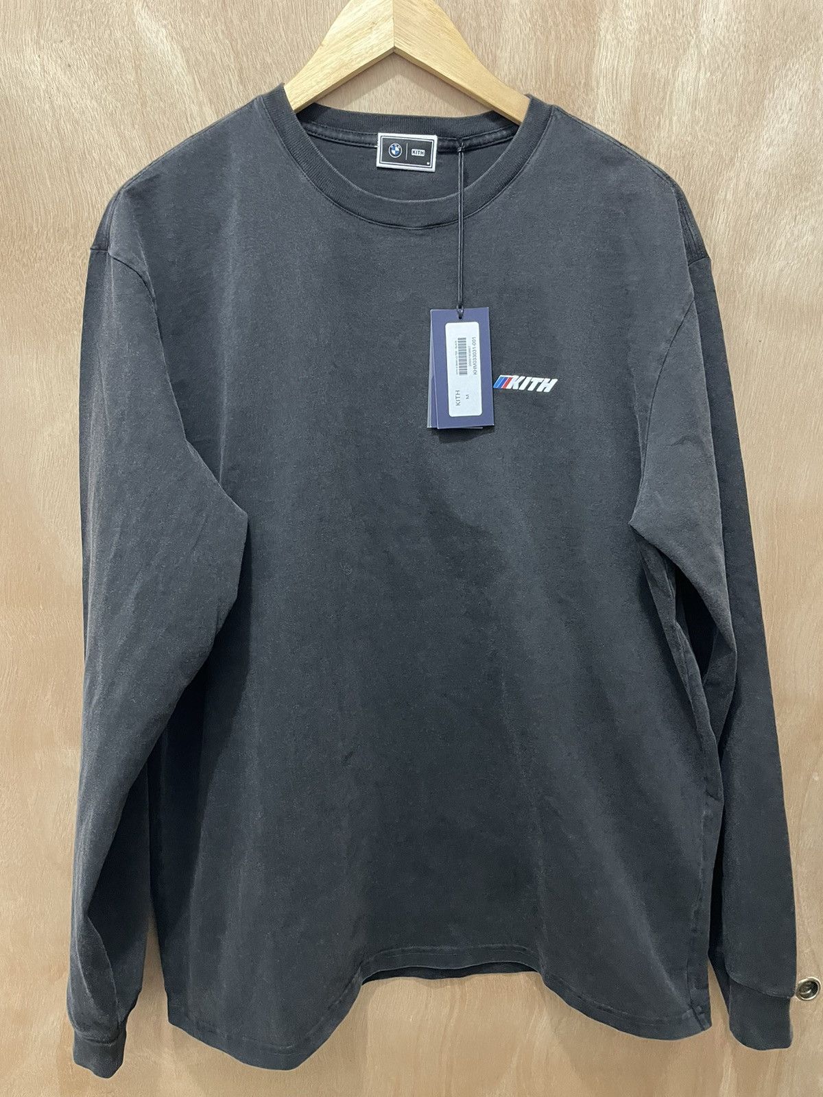 Hot Kith L/S Crinkle Nylon Johnson Crewneck-