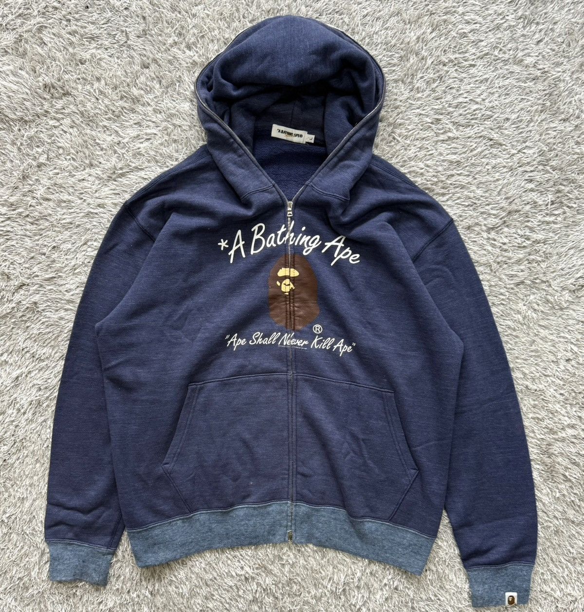 Bape VINTAGE Y2K BATHING APE CLASSICS ZIP UP HOODIE Size US L / EU 52-54 / 3 - 4 Thumbnail